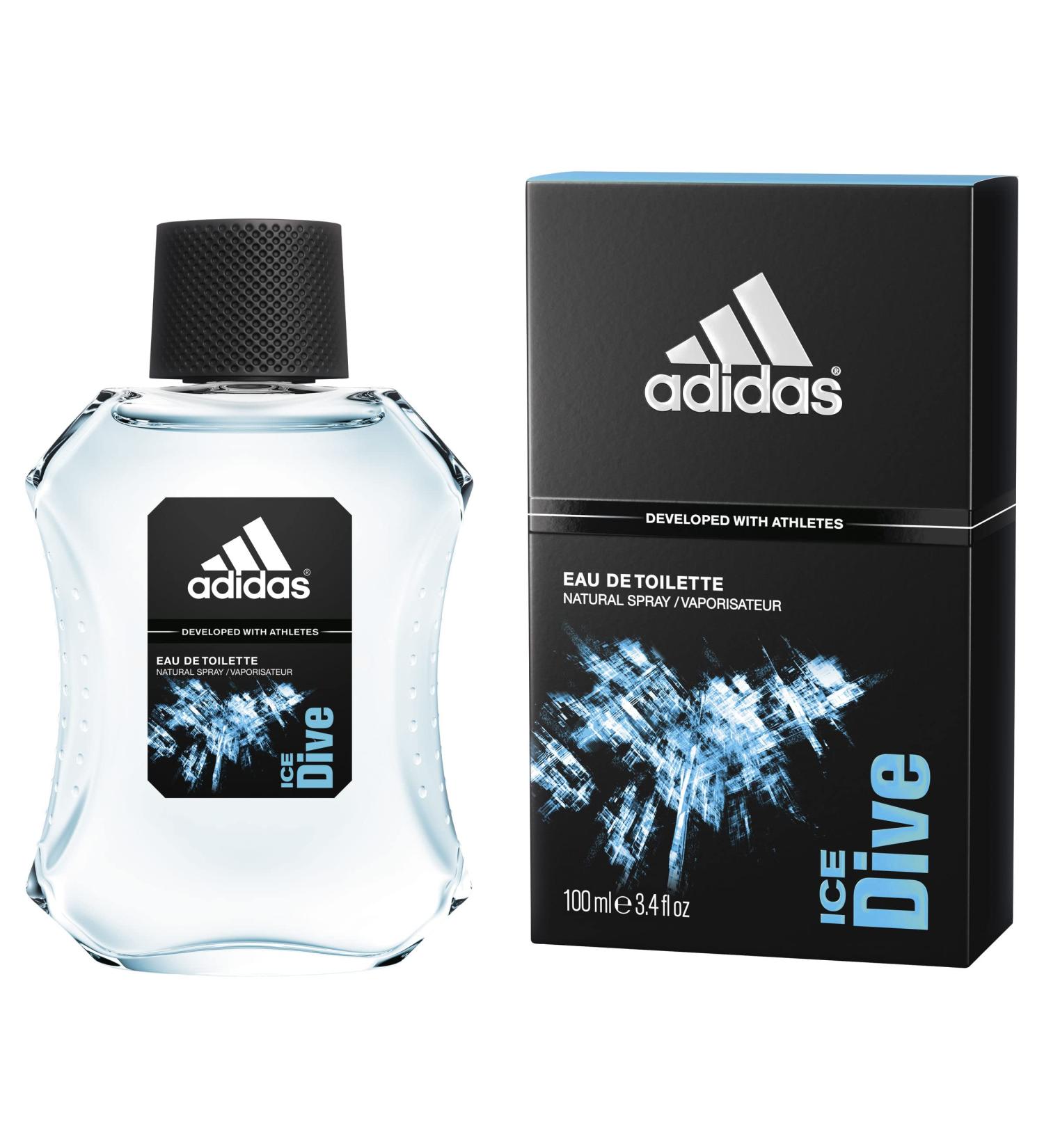Adidas Ice Dive for Men 3.4 Ounce Citrus 3.4 Fl Oz (Pack of 1)