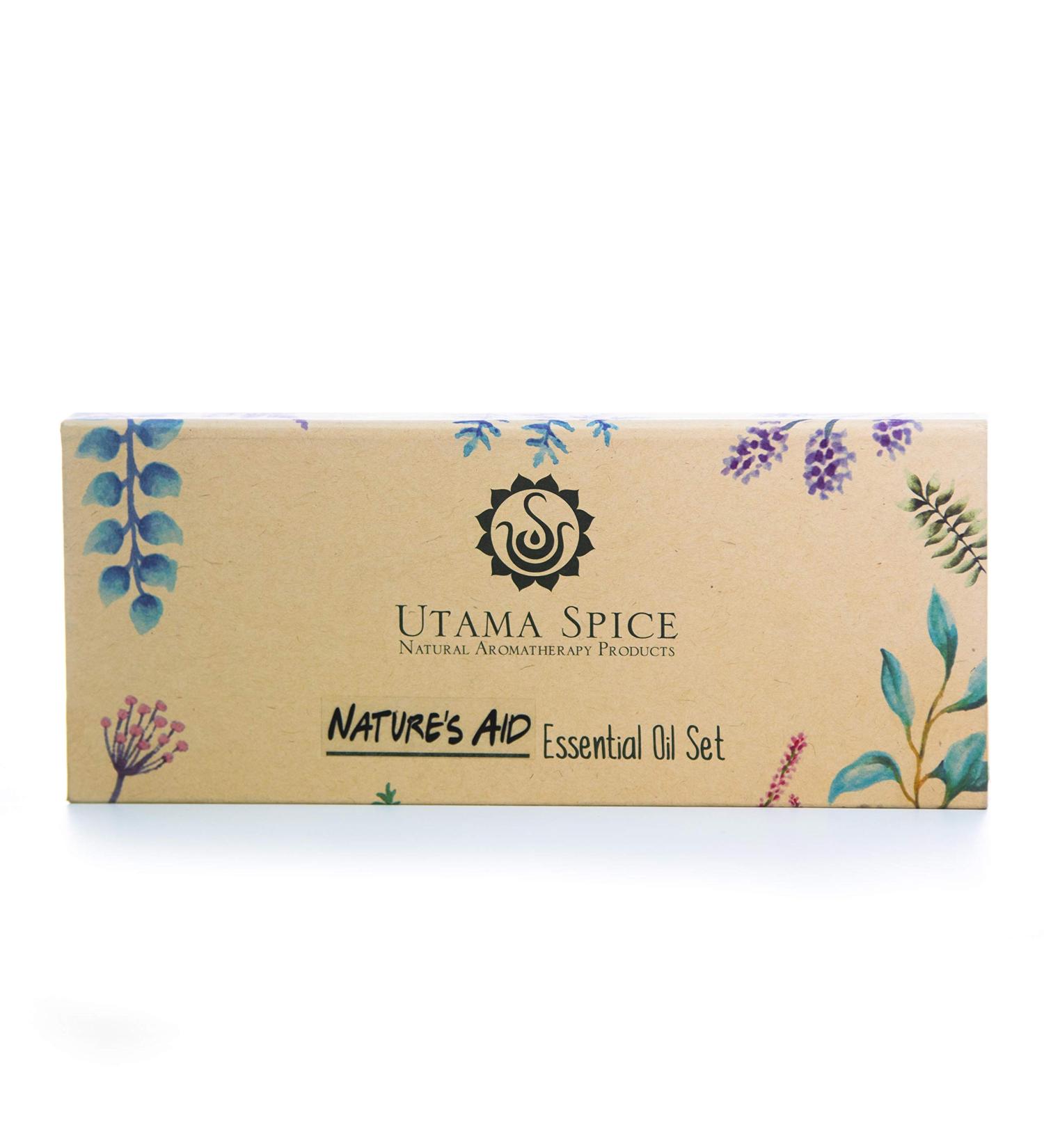 Buy Nature's Aid Essential Oil Set - Premium Quality Aromatherapy for Wellness & Relaxation | Fast International Shipping - Buy Online on GoSupps.com