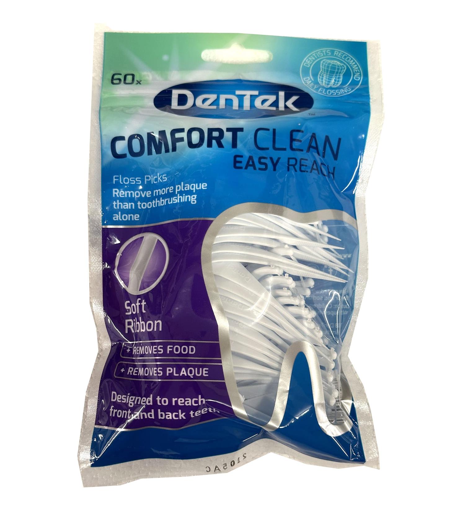Dentek Fresh Mint Easy Reach 60 - Refreshing Oral Care for International Shippers - Buy Online on GoSupps.com