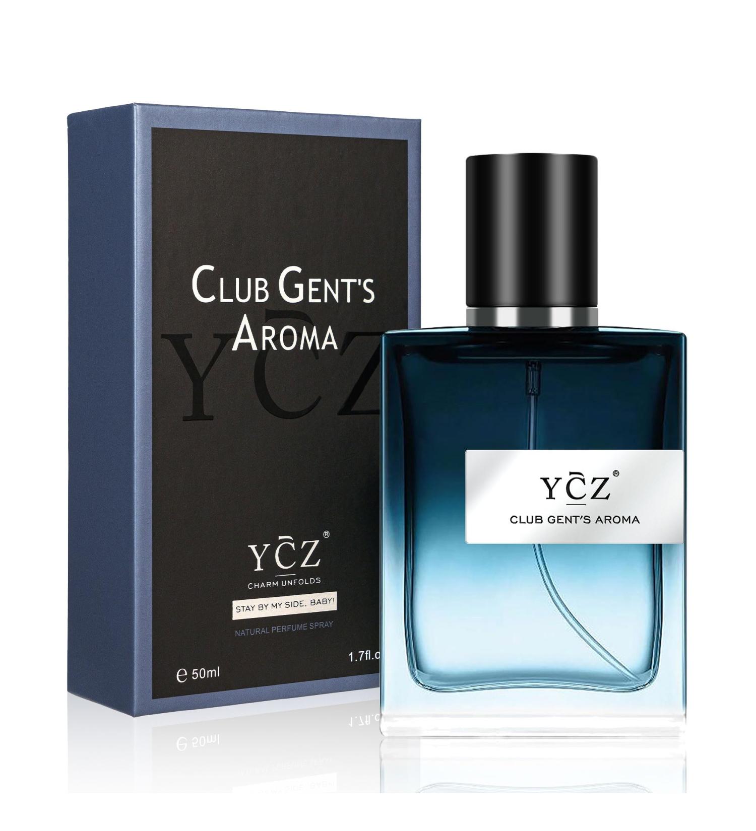 Ycz CLUB GENT'S AROMA Perfume Men 1.7oz(50ml) Nightclub Essential Fragrance Long Lasting Cologne for Men with Aromatic Woody Notes of Mint and Lemon Ideal Occasions Daily Elegance. - Buy Online on GoSupps.com
