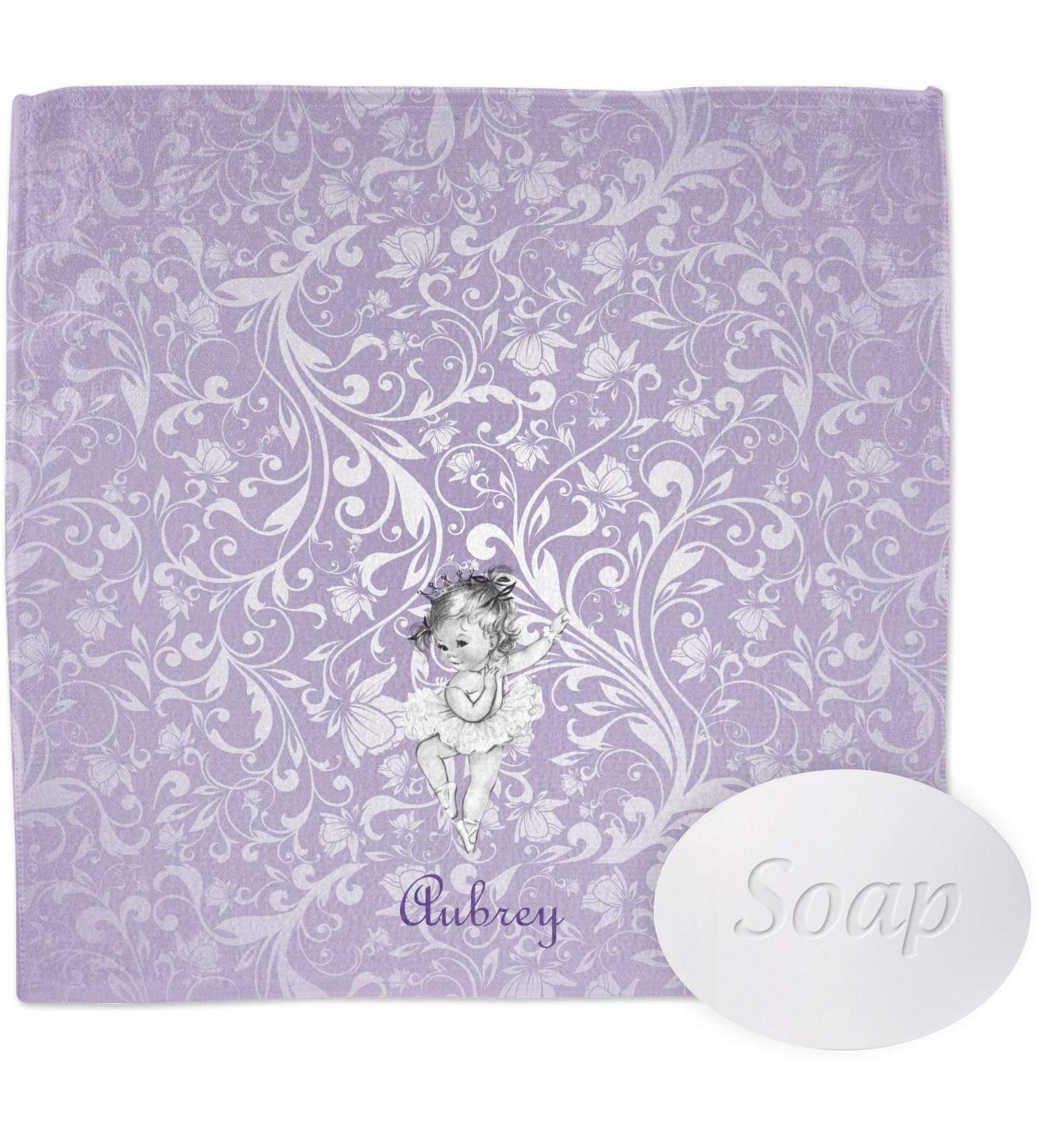 YouCustomizeIt Personalized Ballerina Washcloth