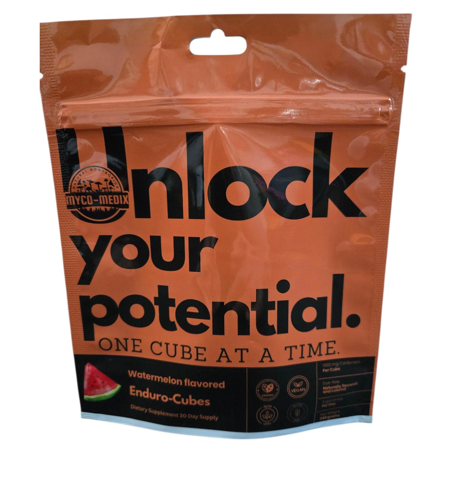 MYCOMedix Cordyceps Mushroom Gummies Watermelon Flavor 1000mg per Gummy - Buy Online on GoSupps.com