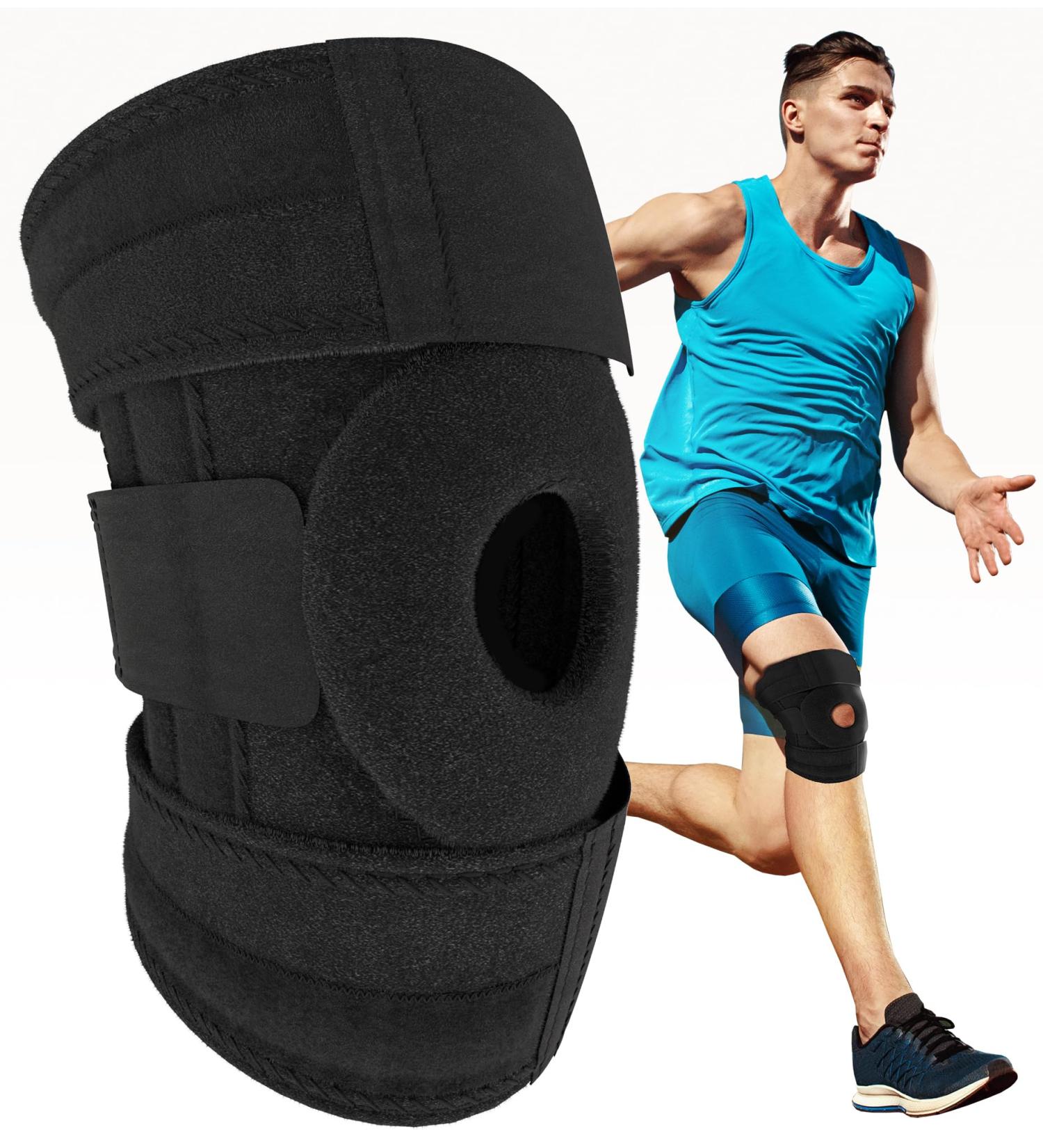 Knee Brace for Pain Relief | Patellar Stabilizing Support for Men & Women | Ideal for Running & Arthritis - Buy Online on GoSupps.com