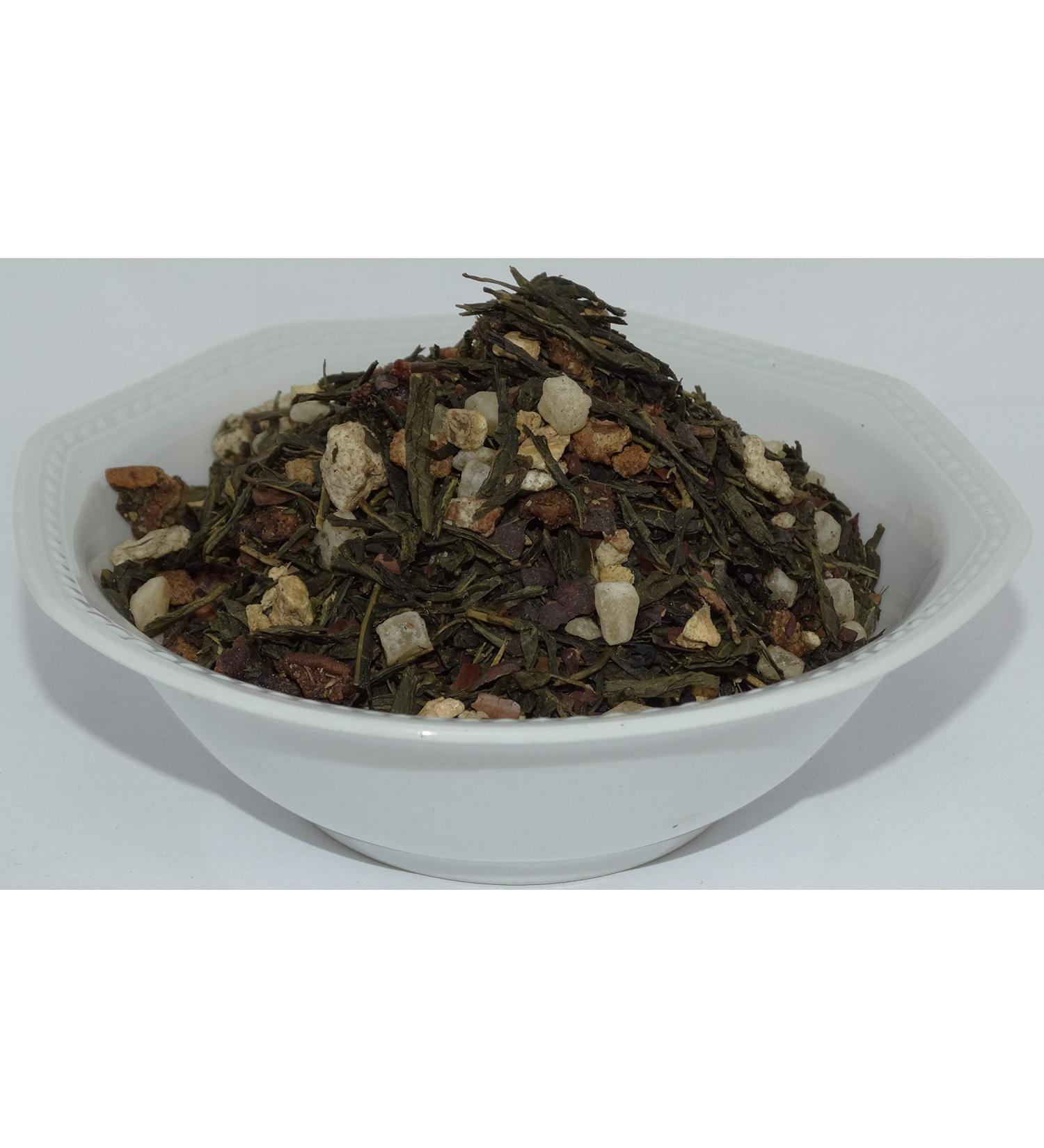  AMA-Feinkost Chocolate with pear and ginger green tea (1000 g) - Buy Online on GoSupps.com
