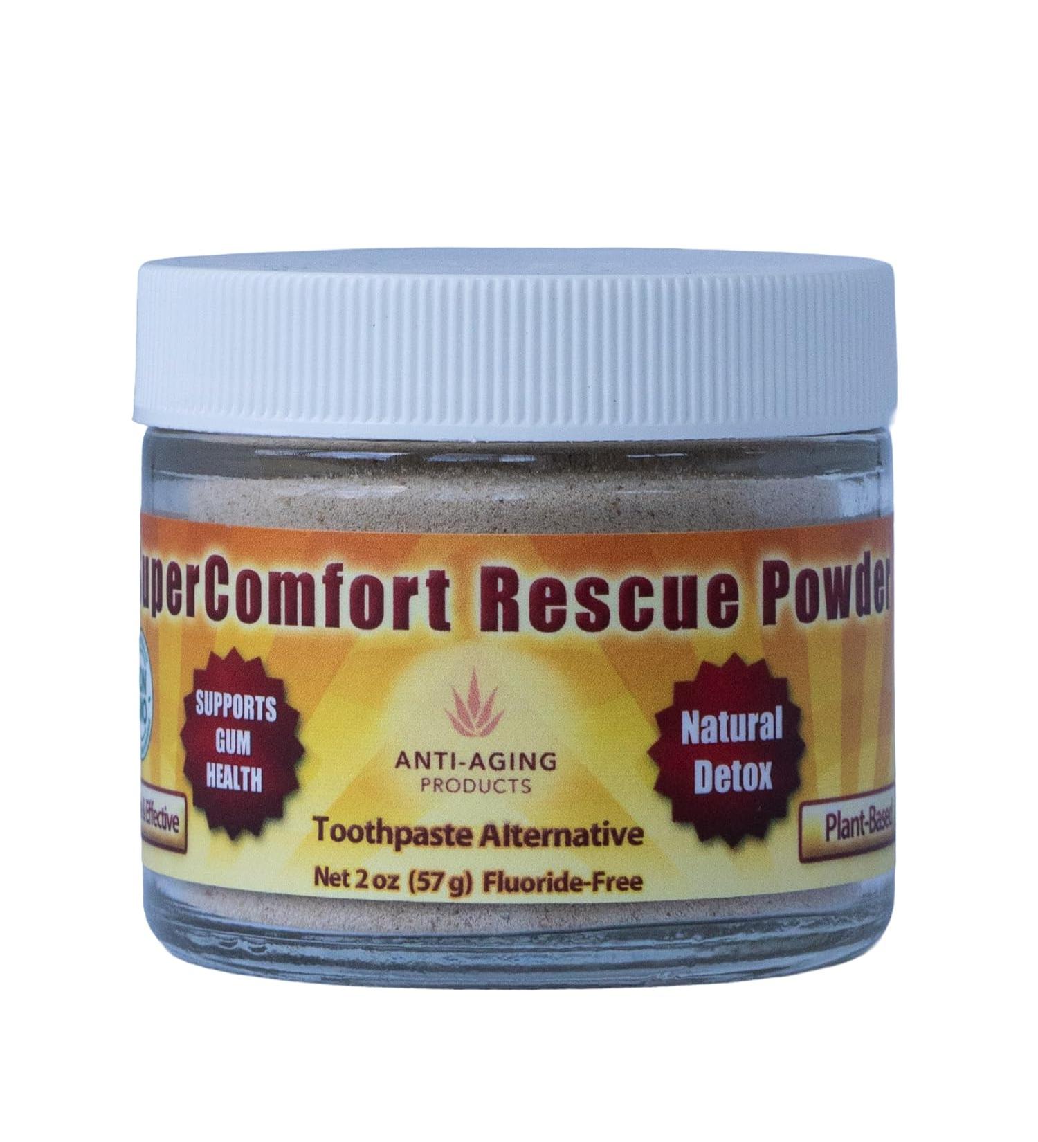 Rescue Powder for Gum Disease - Helps Prevent Gingivitis, Plaque, Bleeding Gums & Sensitivity | Anti-Inflammatory Formula for Cavities & Receding Gums - Buy Online on GoSupps.com