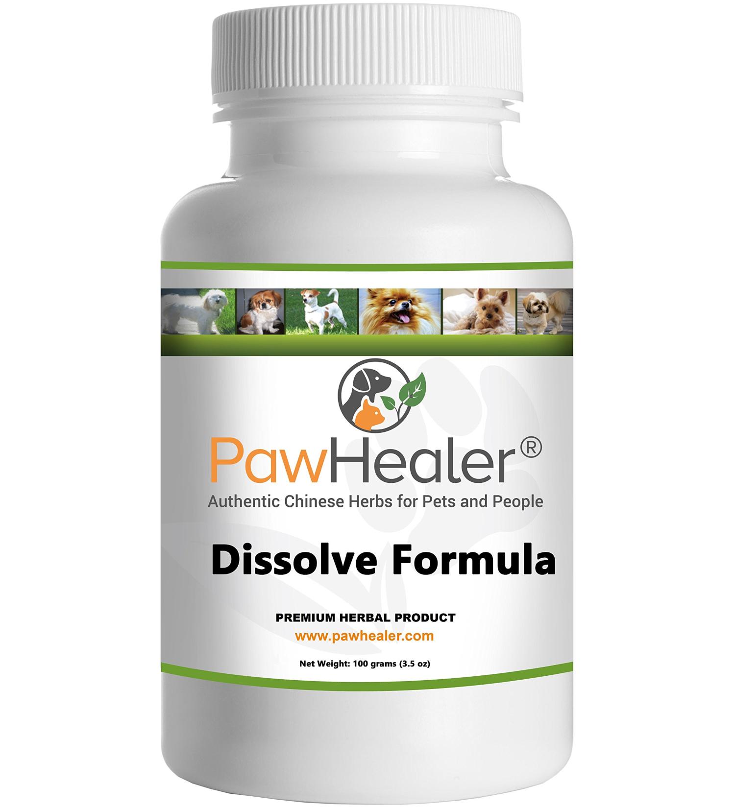 Dissolve Herbal Formula - 100 Grams Powder - Remedy for Fatty Lumps & Bumps in Dogs & Pets - Buy Online on GoSupps.com