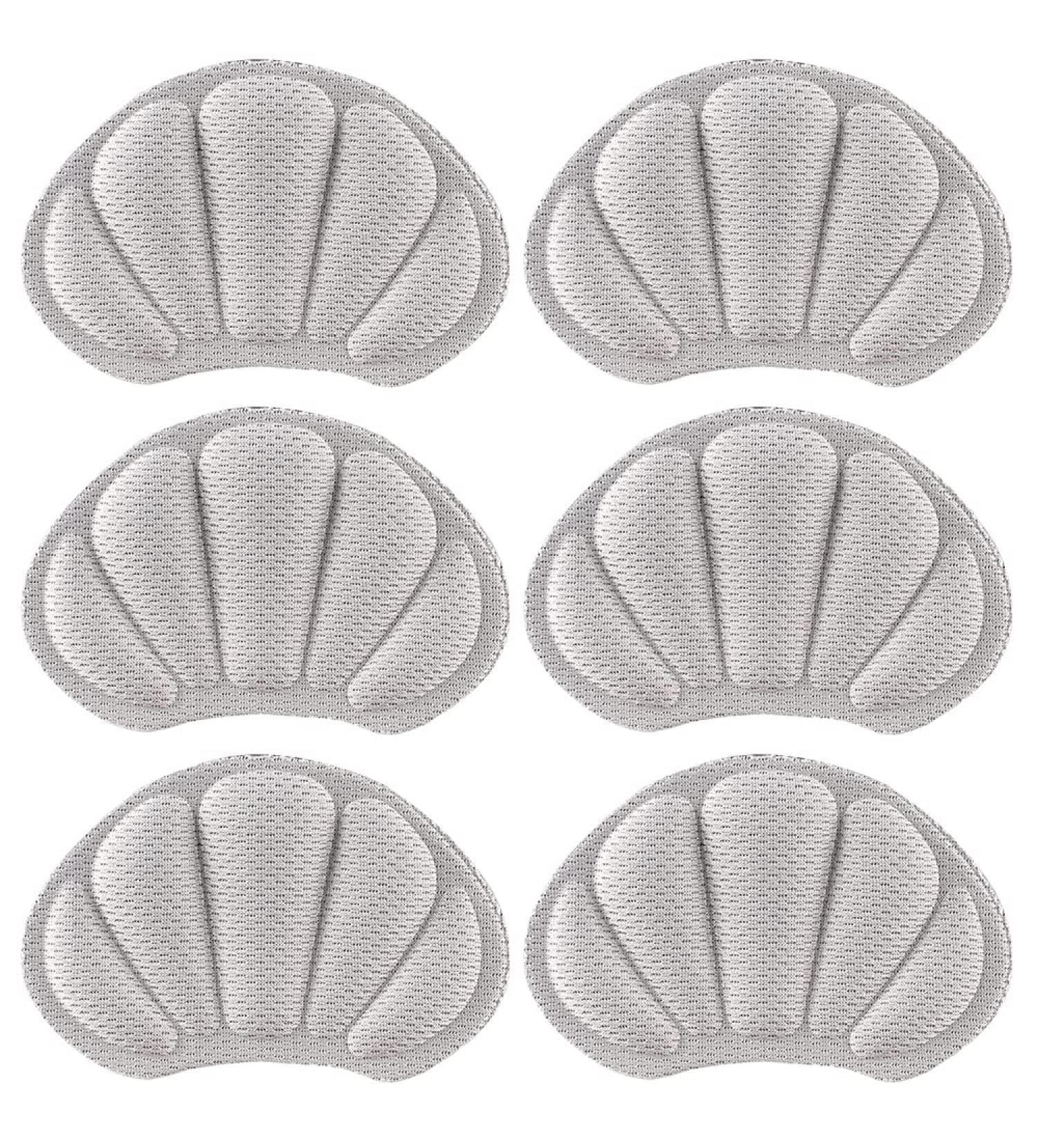 Urwalk Heel Grips Liners - Soft Cushion Inserts for Loose Shoes - 3 Pairs (Grey) - Buy Online on GoSupps.com