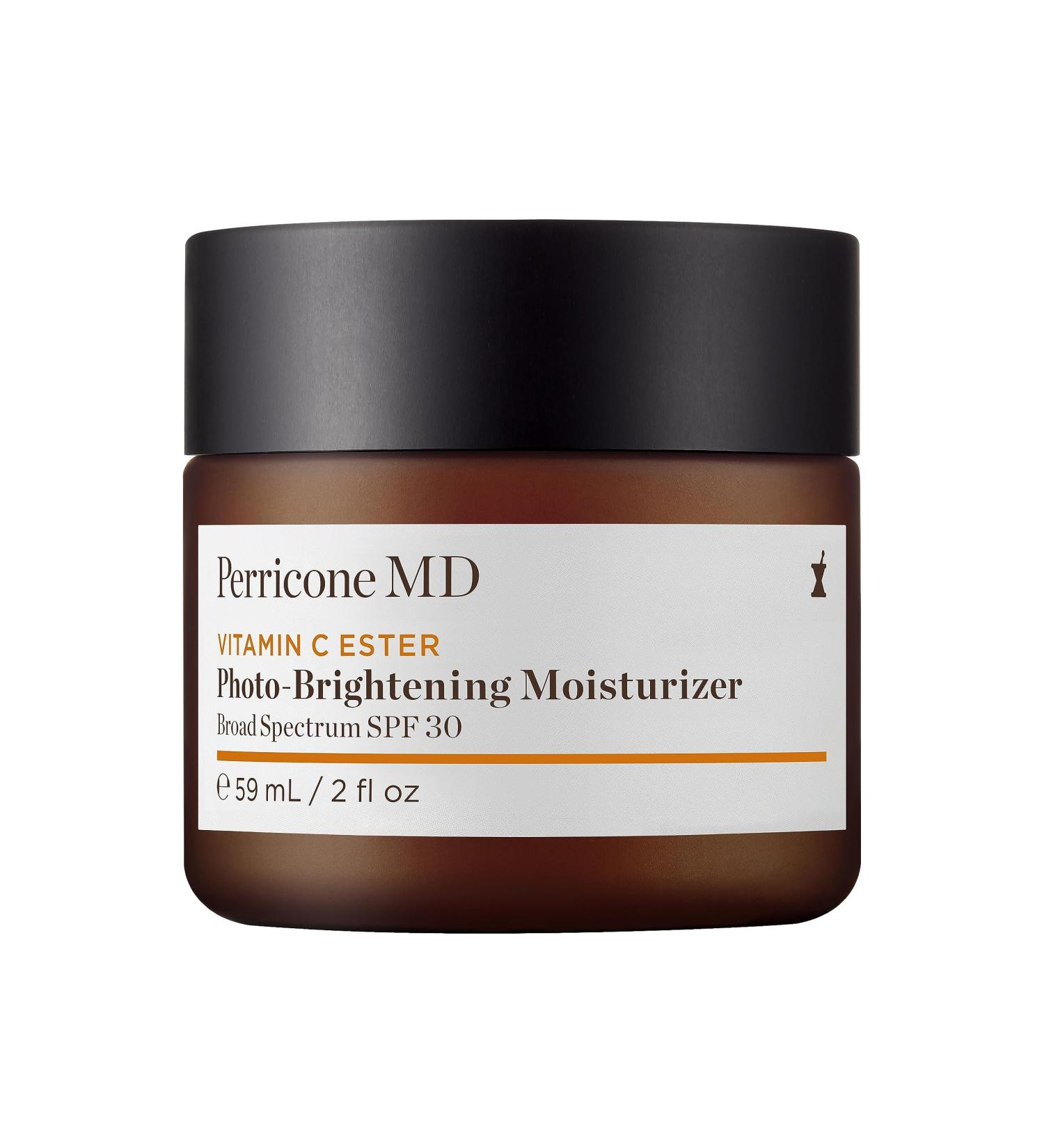 Perricone MD Vitamin C Ester Photo Brightening Moisturizer SPF 30 - 2oz | Anti-Aging Hydration & Sun Protection - Buy Online on GoSupps.com
