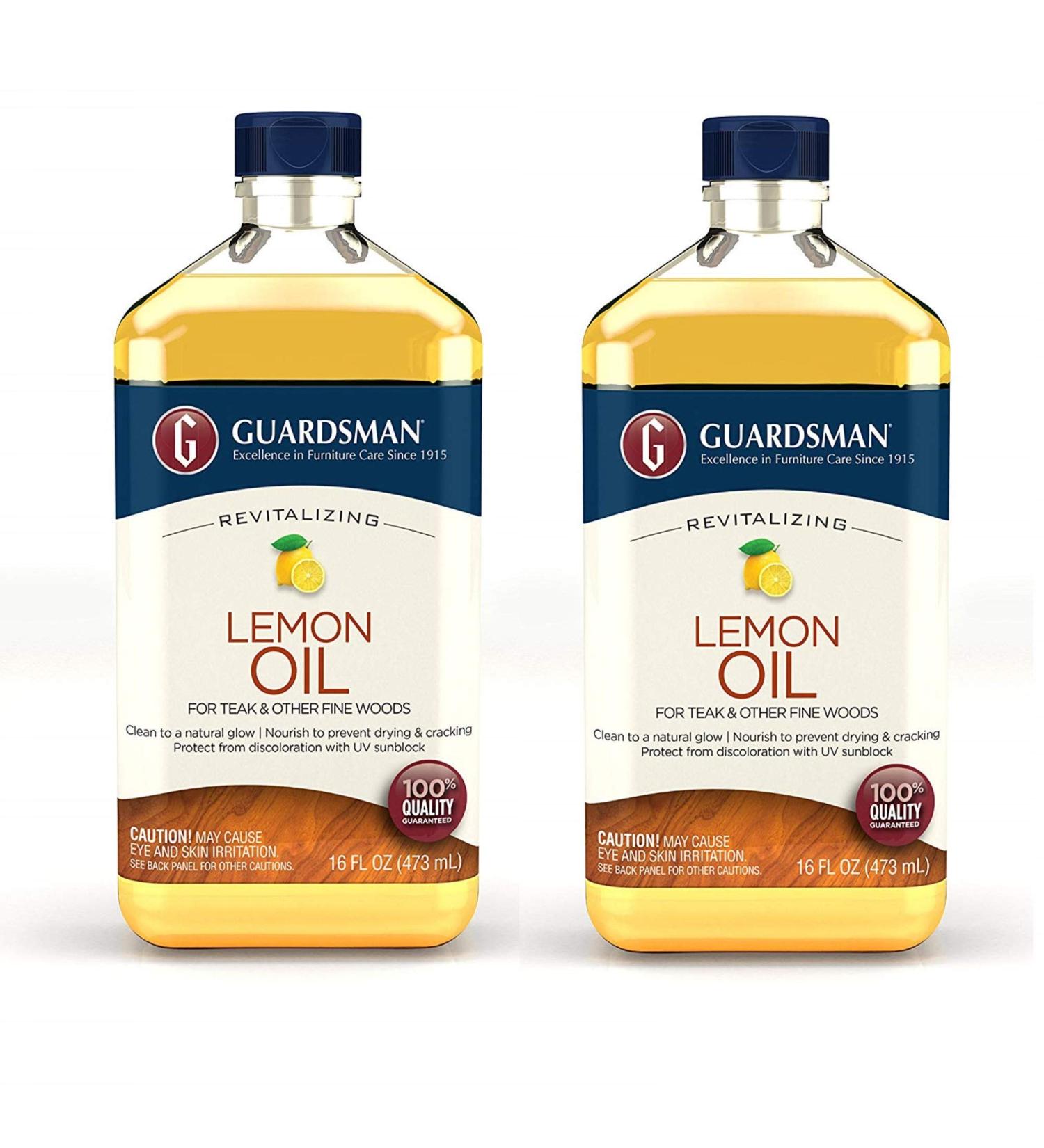 Guardsman Revitalizing Lemon Oil For Wood Furniture - 16 oz (2)