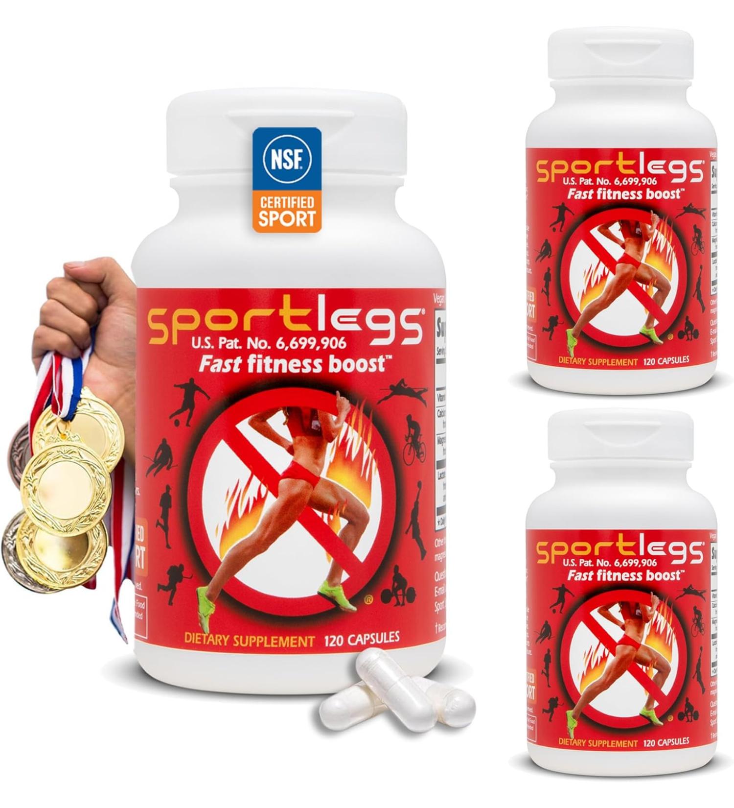 Sportlegs Fast Fitness Boost Pre Workout - 120Capsule - Pack of 3  - Buy Online on GoSupps.com