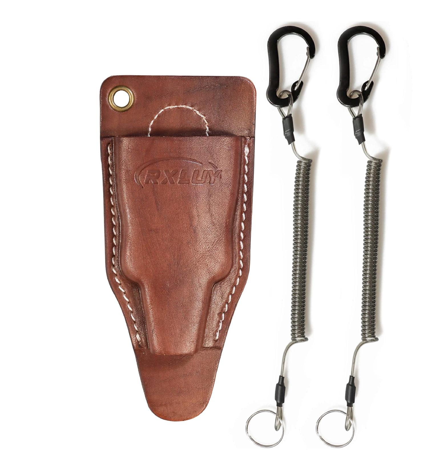 RXLUY Fishing Pliers Holster with Retractable Lanyard - Universal Fit for Sea Fishing & River Lure Tongs - Buy Online on GoSupps.com