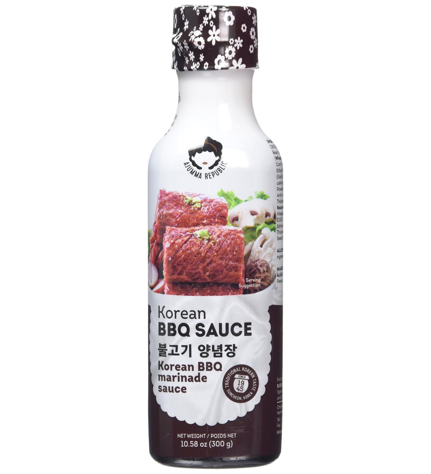 Authentic Korean BBQ Marinade Sauce - Ajumma Republic 300g - Buy Online on GoSupps.com