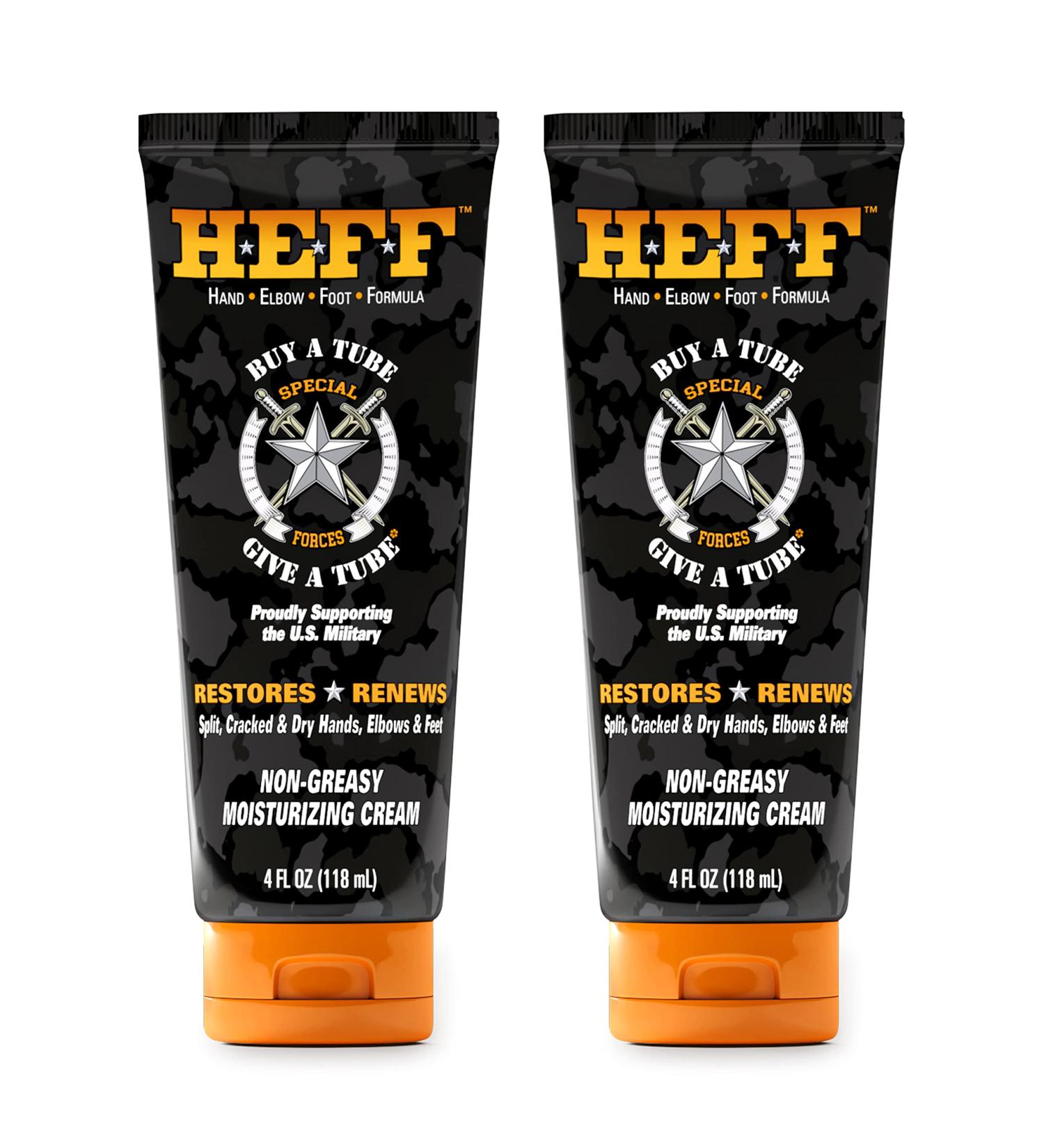 HEFF Hand Elbow Foot Formula Moisturizing Lotion 4 oz. 2 Pack - Paraben-Free Dry Skin Relief - Buy Online on GoSupps.com