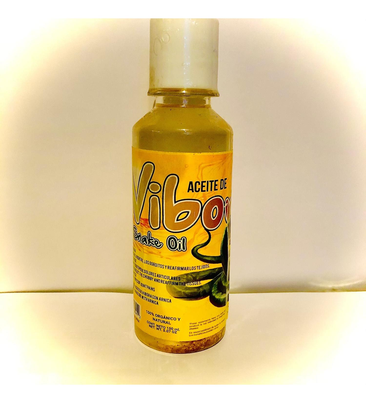 Aceite de Vibora Snake Oil para Dolores articulares calvicie Reduce el vientre