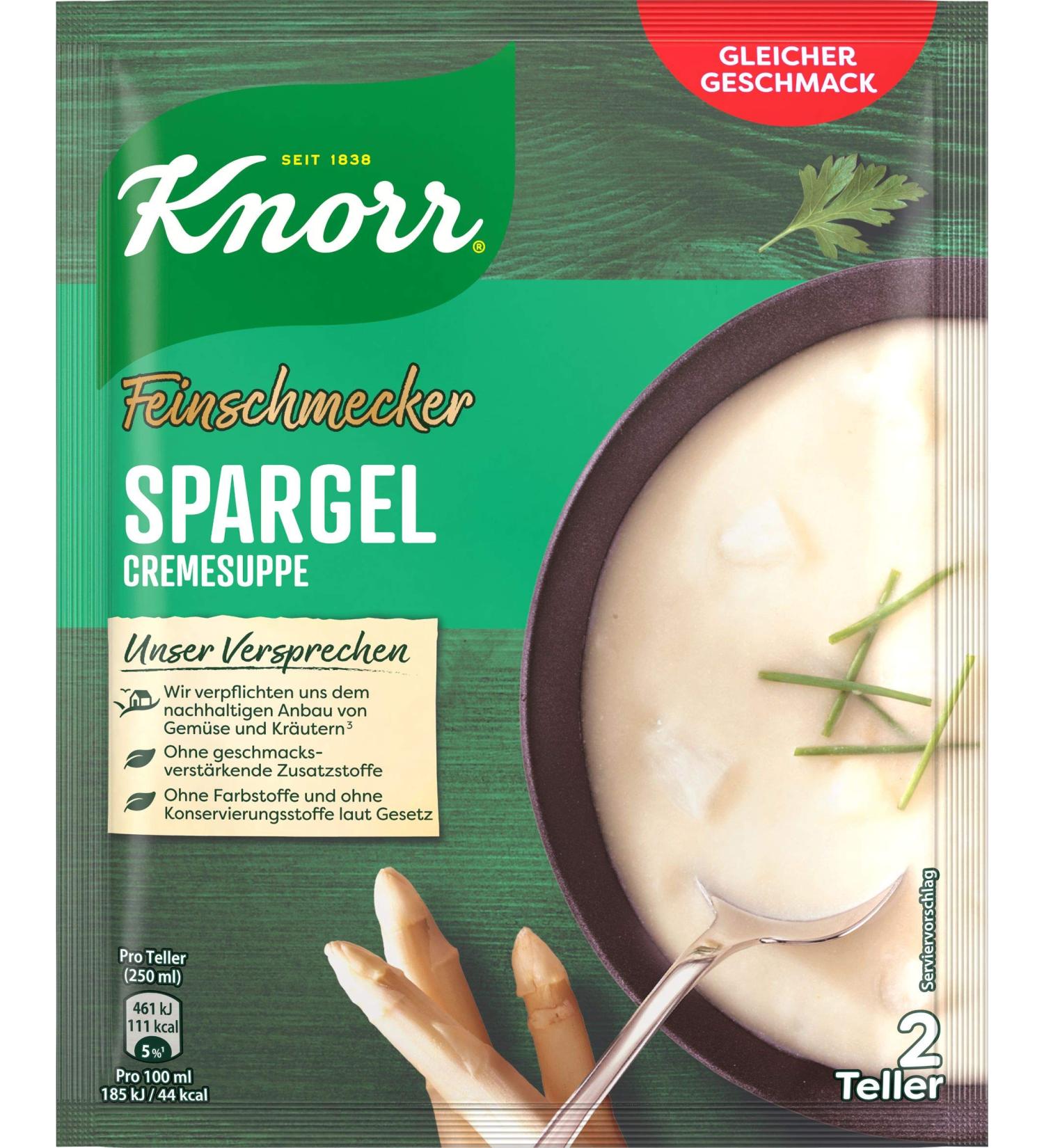 Buy Knorr Gourmet Asparagus Soup - International Shipping | 2 Plates of Deliciousness - Buy Online on GoSupps.com