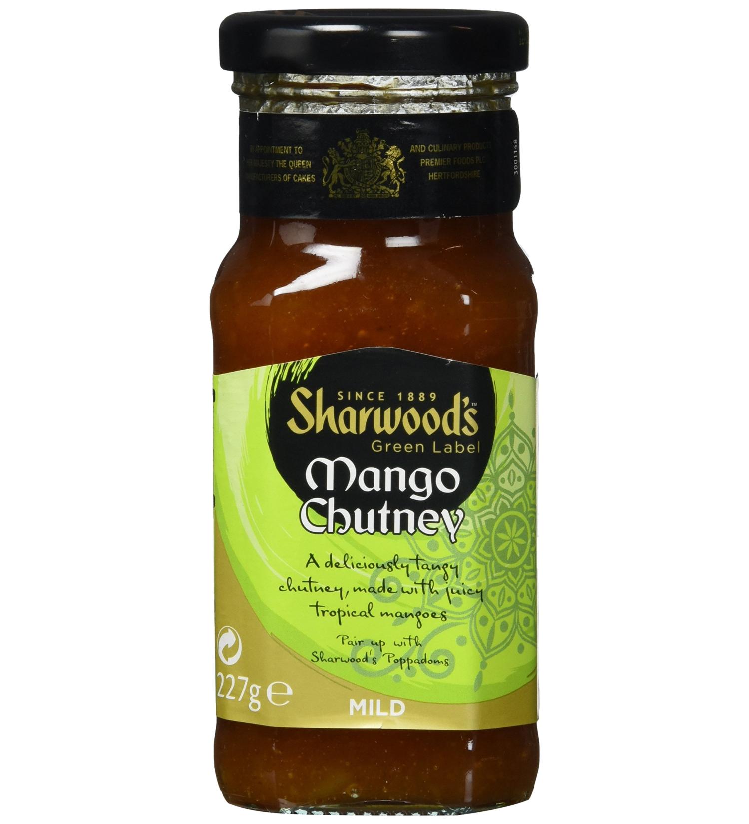 Buy Sharwood's Mango Chutney Pack of 6 (6 x 227g) - Authentic Indian Flavor for International Shipping - Buy Online on GoSupps.com