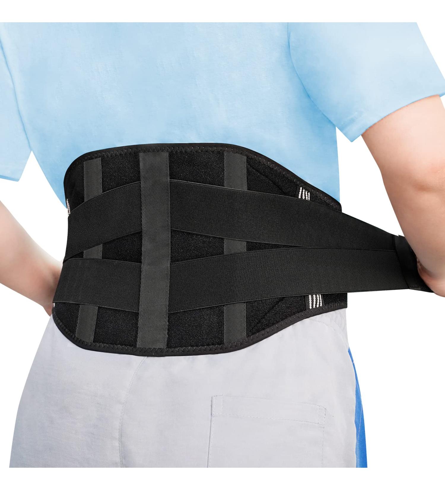 Back Brace for Lower Back Pain | Adjustable Lumbar Support Belt for Women | Relief for Scoliosis Herniated Discs & Heavy Lifting | Fits Waist 29.5"-37.4 - Buy Online on GoSupps.com