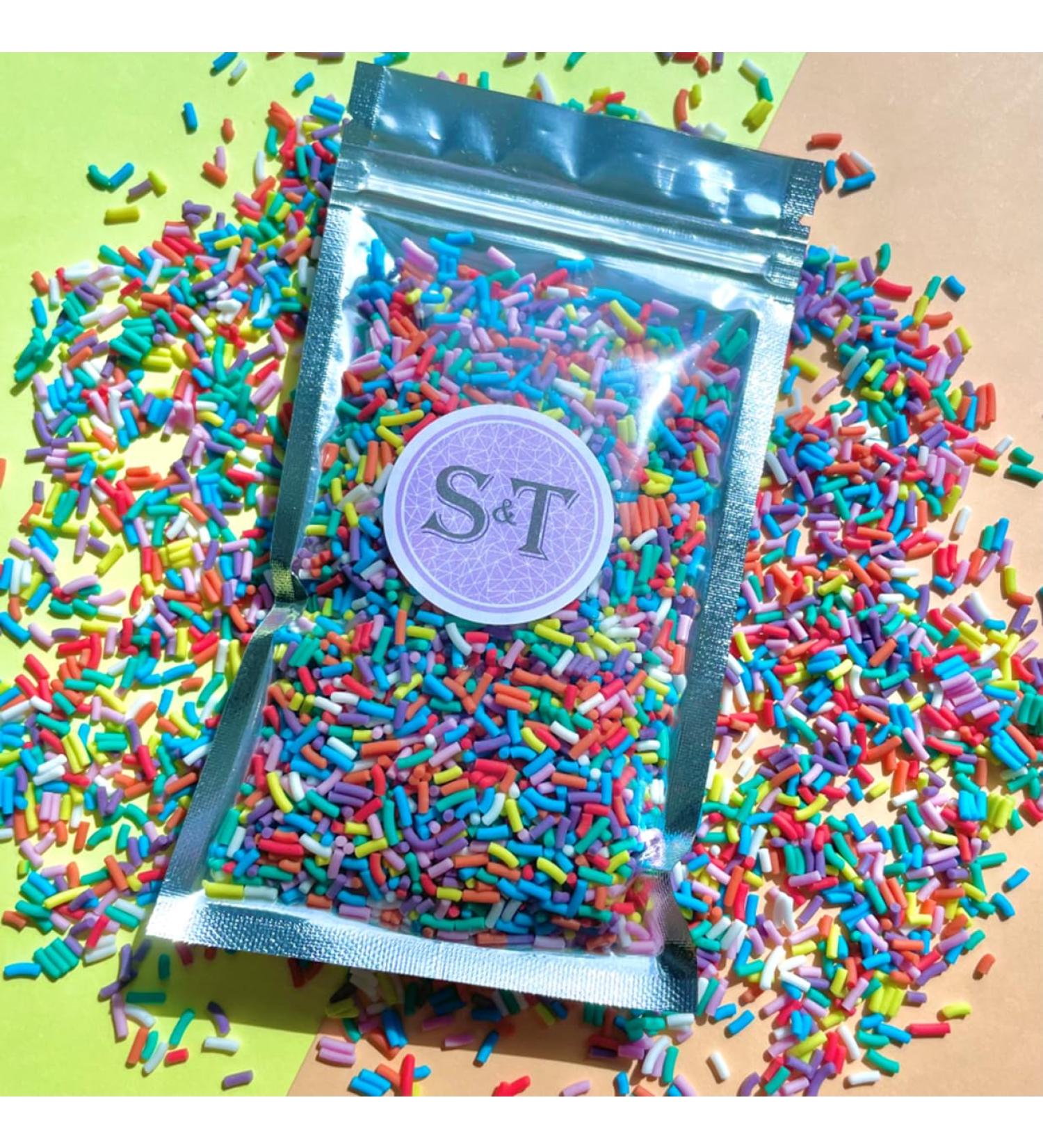 Vegan Rainbow Bake Stable Strands 100g - Buy Online on GoSupps.com