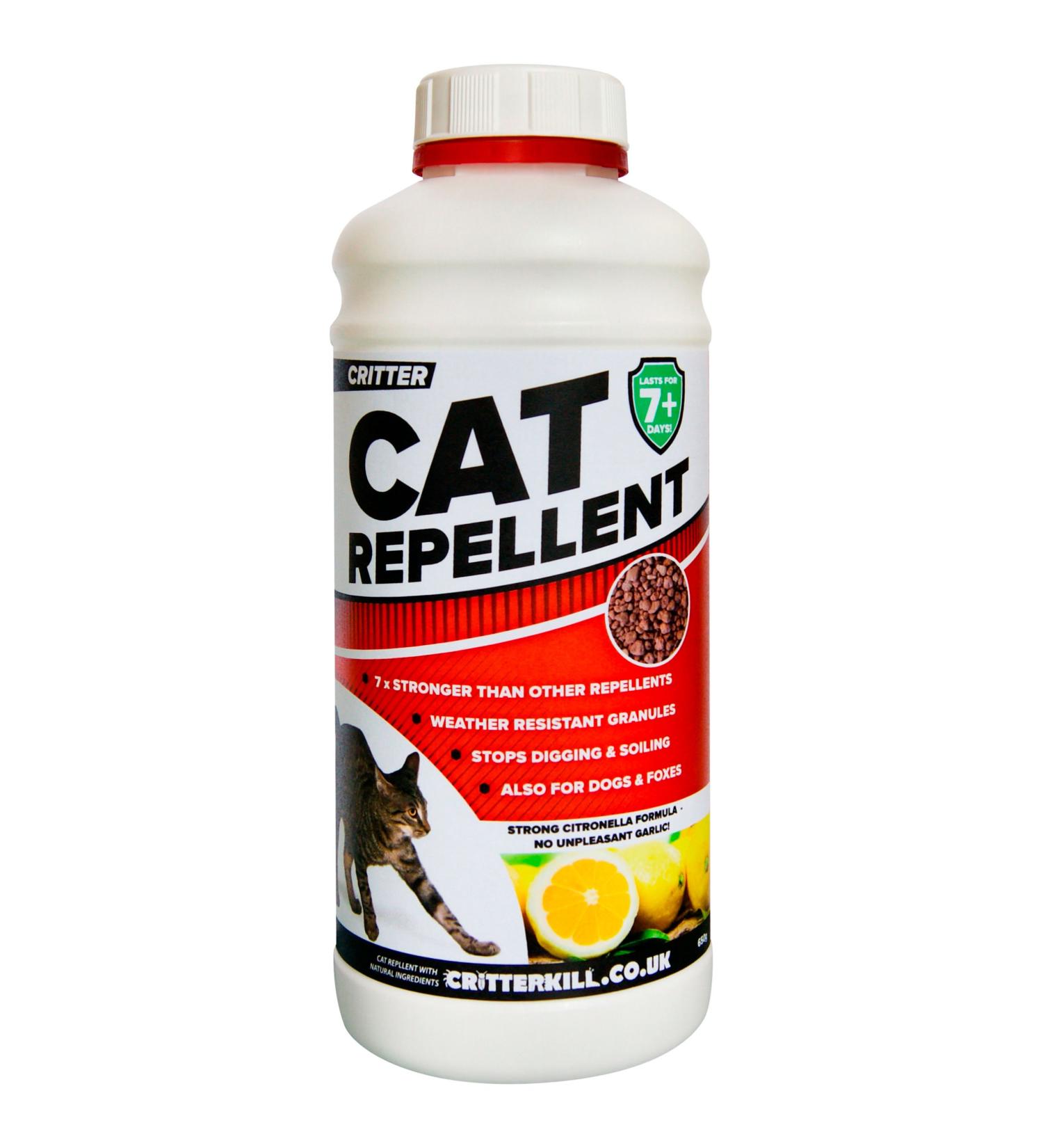 Critter Cat And Dog Repellent | 650g Covers 216m2 | Long Lasting Protection | Professional Strength (650g) - Buy Online on GoSupps.com