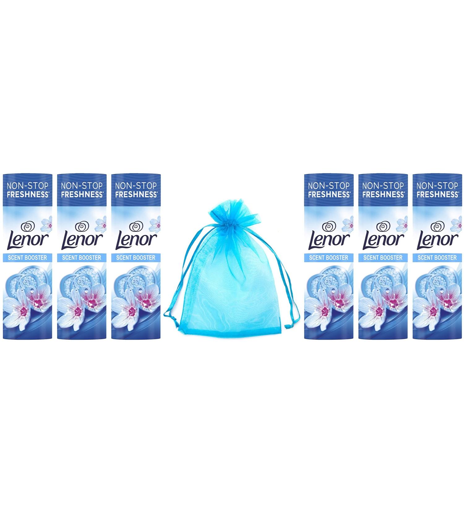 Lenor Laundry Perfume in-Wash Scent Booster Beads 176gr Spring Awakening Scent 6Pk + Our Gift for You: Organza Bag Size: 9 x 7 x 0.1 cm - Buy Online on GoSupps.com