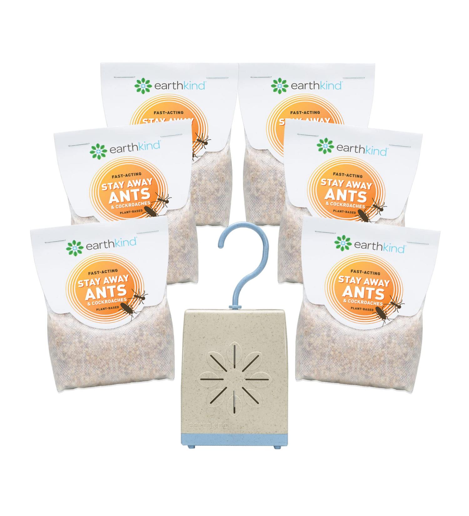 Stay Away Ants & Cockroaches Deterrent - All Natural Pest Control Scent Pouches (6-Pack + Extended Release Pouch Pod) - Buy Online on GoSupps.com
