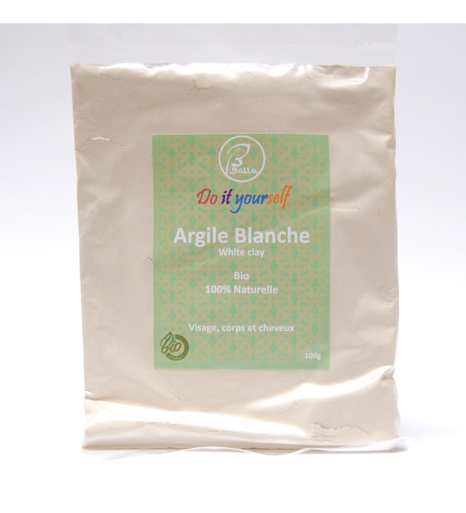 Balla - Argile blanche en poudre Bio 100g