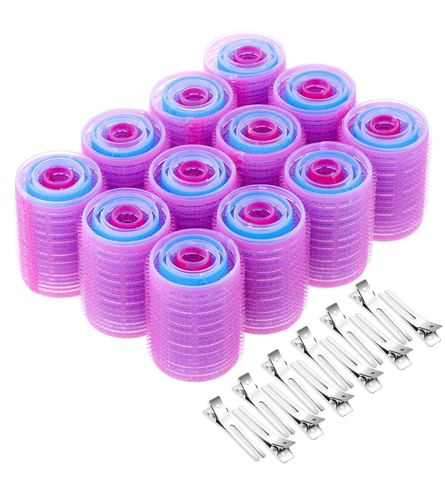 Anezus 60 Pcs Self-Grip Hair Rollers Set with Clips - Hair Curlers for Men and Women - Buy Online on GoSupps.com