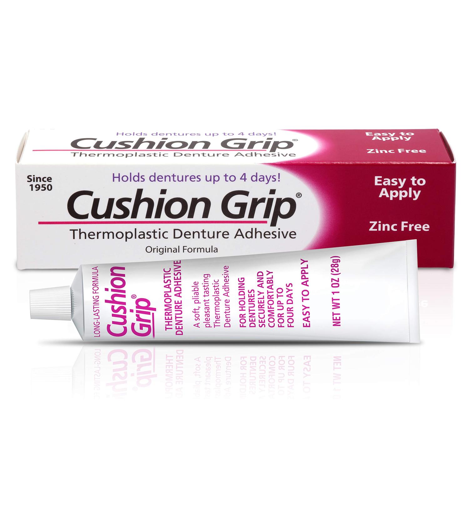 Cushion Grip 1 Oz (28g) - Soft Thermoplastic for Denture Refitting - Buy Online on GoSupps.com