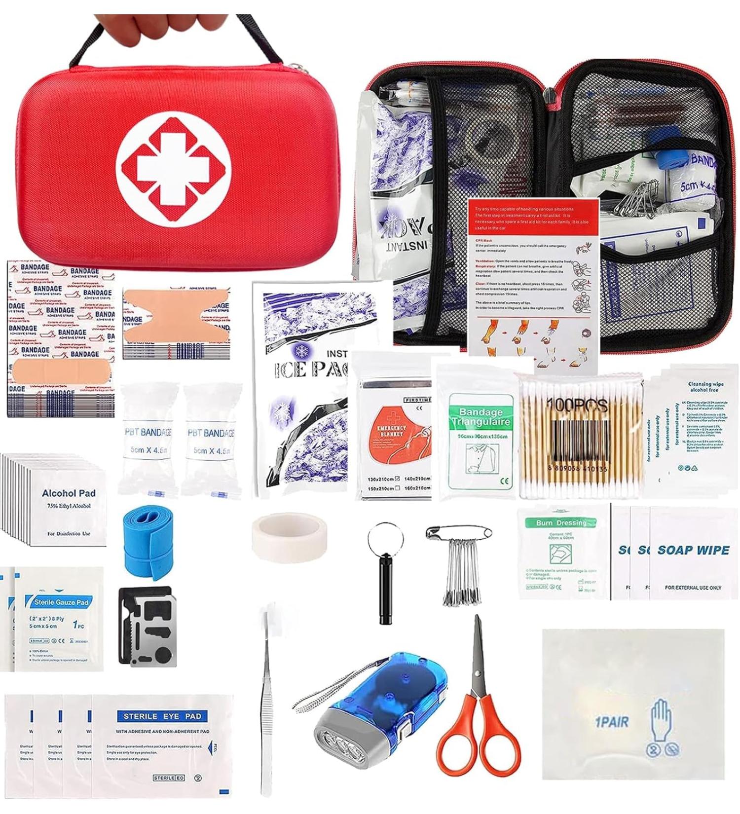 232Paces First Aid Bag for Home Car Camping Office Sports Travel