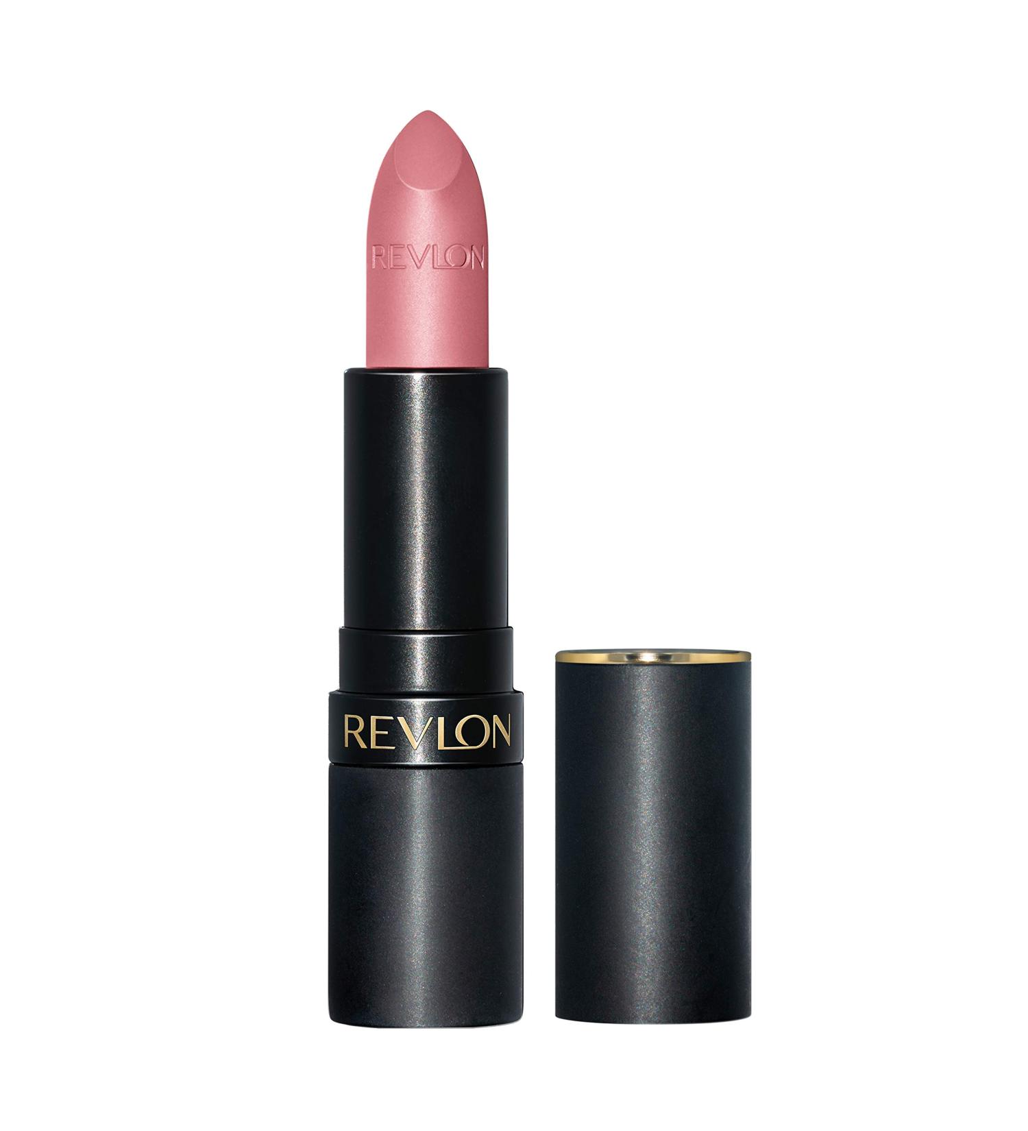 REVLON Super Lustrous The Luscious Mattes Lipstick in Pink - Candy Addict (016) 0.15 oz - Buy Online on GoSupps.com
