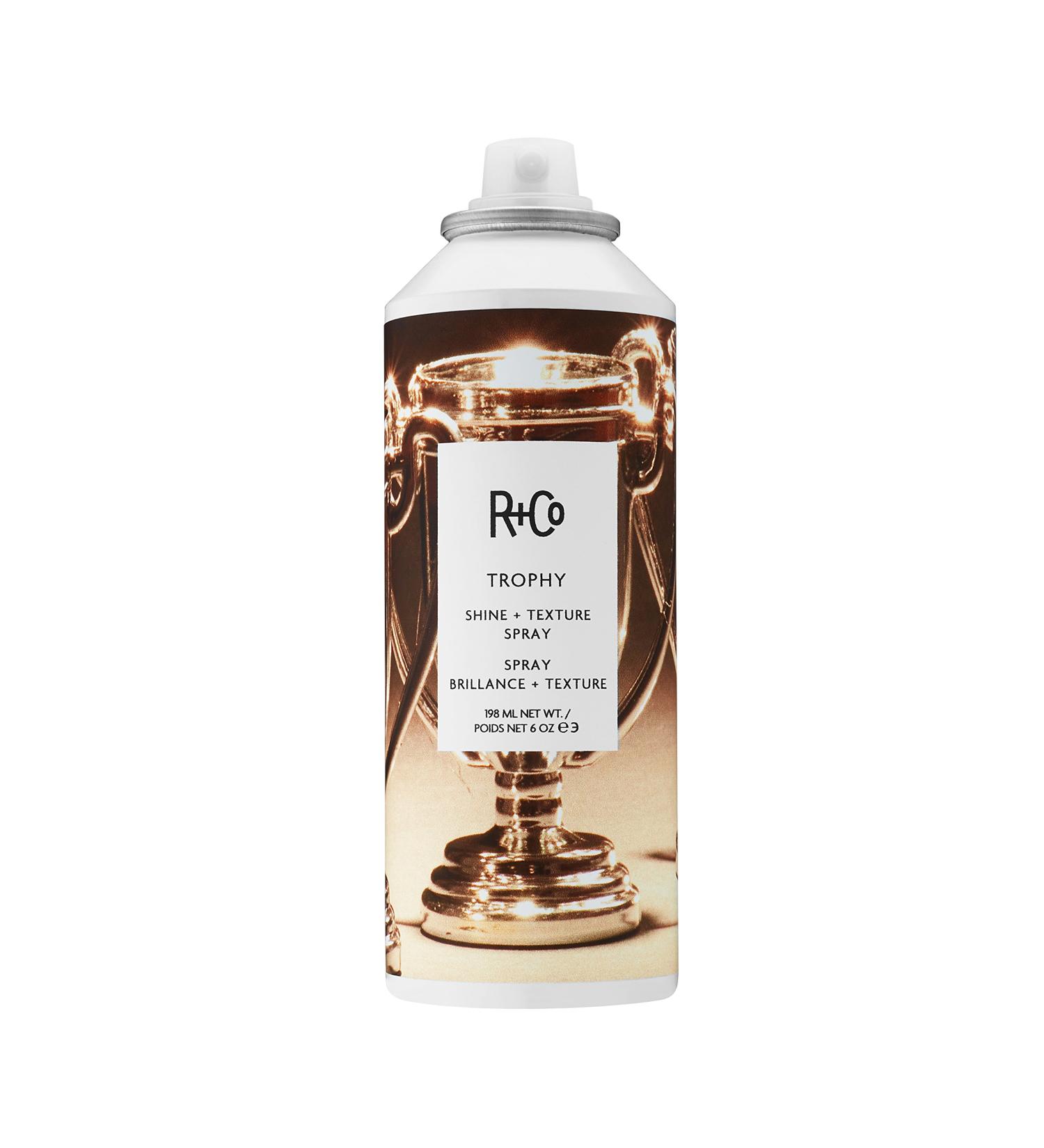 R+Co Trophy Shine + Texture Spray 6 Fl Oz - Enhance Hair with Radiant Shine - 1 Pack - Buy Online on GoSupps.com