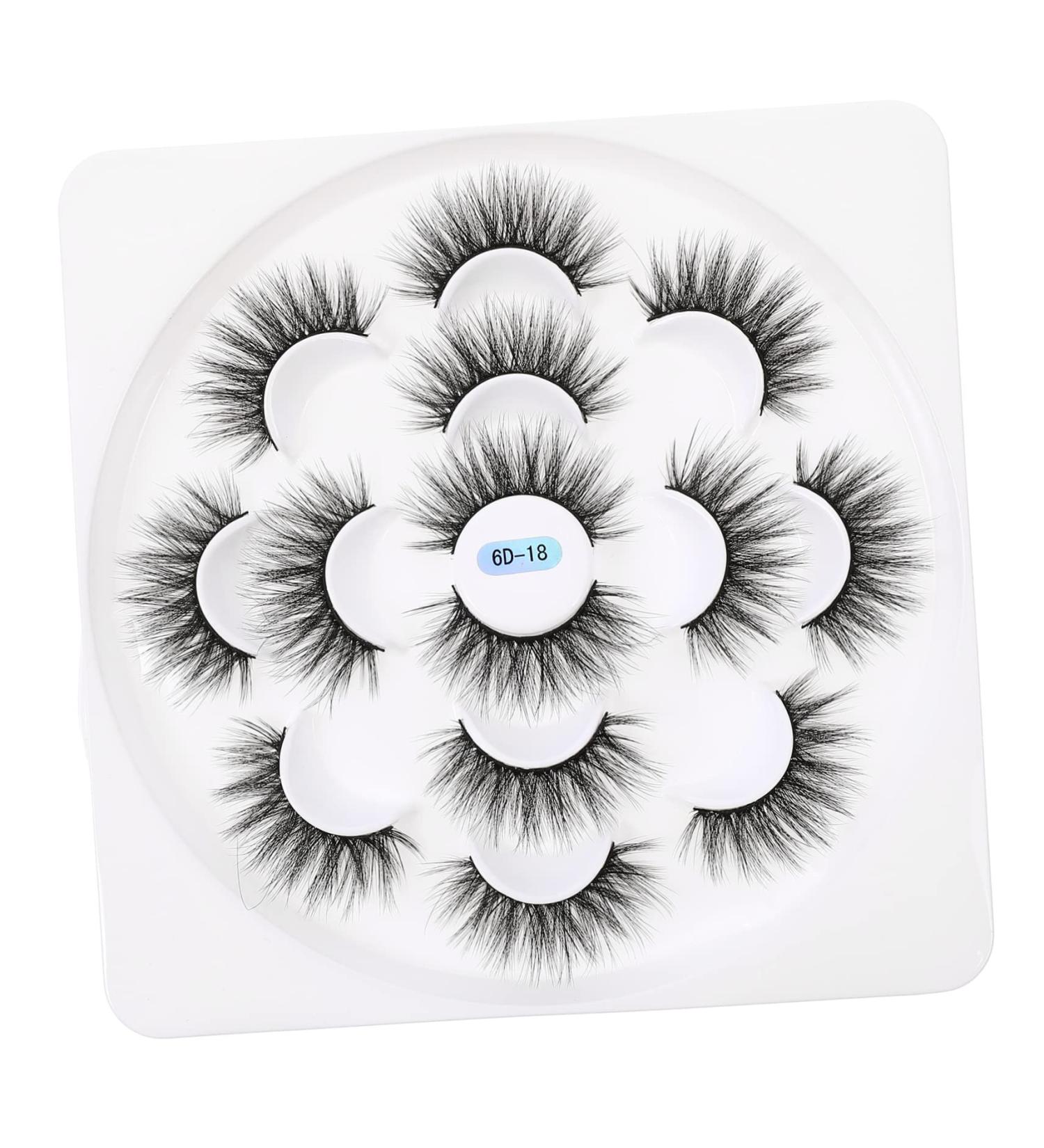 minkissy 2 Boxes 6d False Eyelashes Girls Accessories Girl Makeup False Eyelash Accessories for Girls Wispy Lashes Lash Accessories Dense Makeup Eyelashes Fake Eyelash Chemical Fiber - Buy Online on GoSupps.com