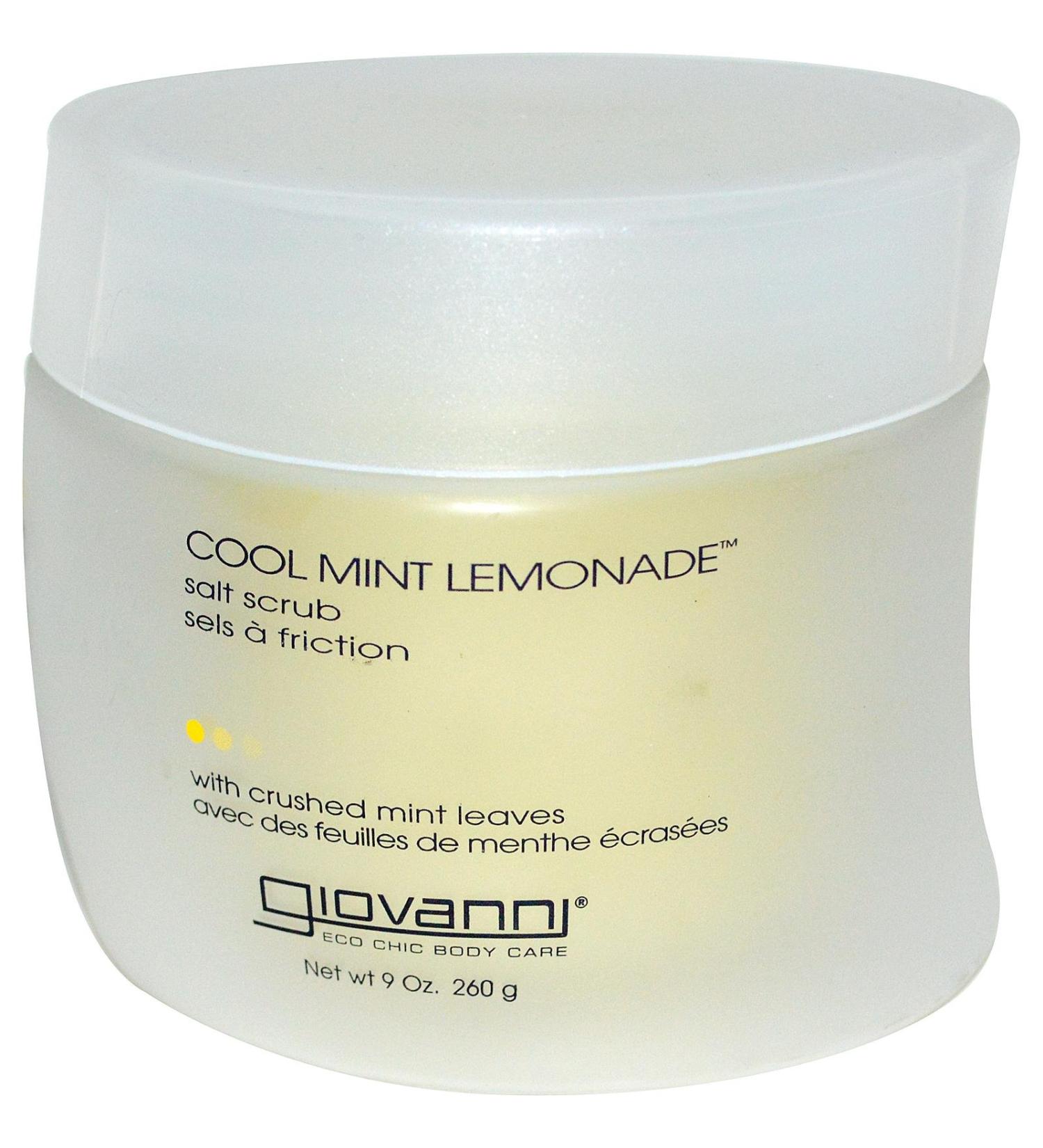 Cool Mint Lemon Salt Scrub