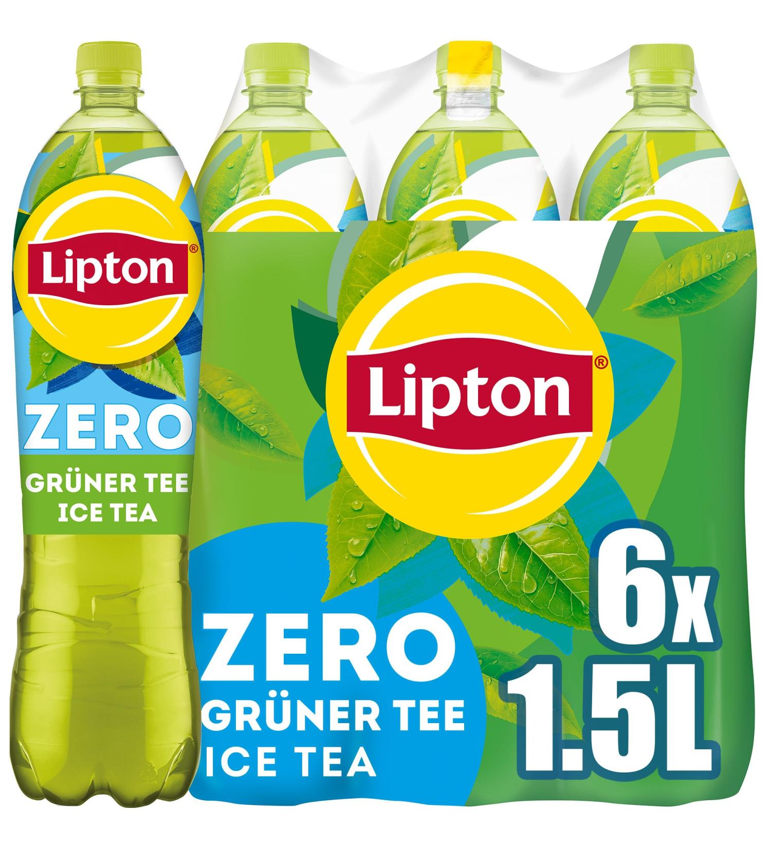 Buy Lipton Ice Tea Zero Green Tea Sugar-Free Iced Tea 6x1.5L | Best International Shipping - Buy Online on GoSupps.com
