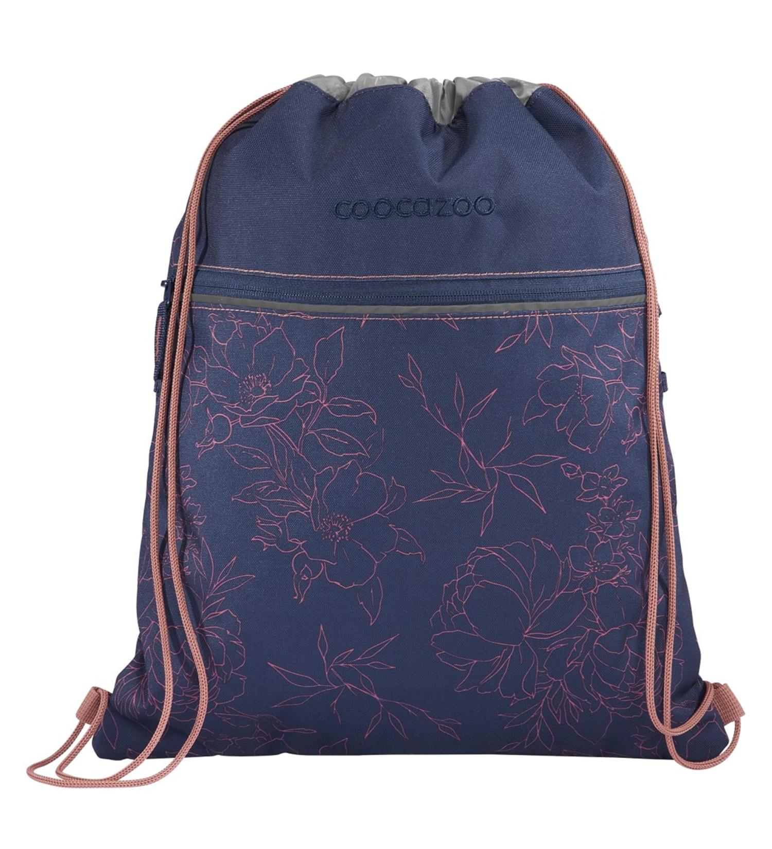 Coocazoo Sweet Rose Gym Bag - 10L with Zip Compartment Cord Train & Reflective Elements | Perfect for School Attachments - Buy Online on GoSupps.com