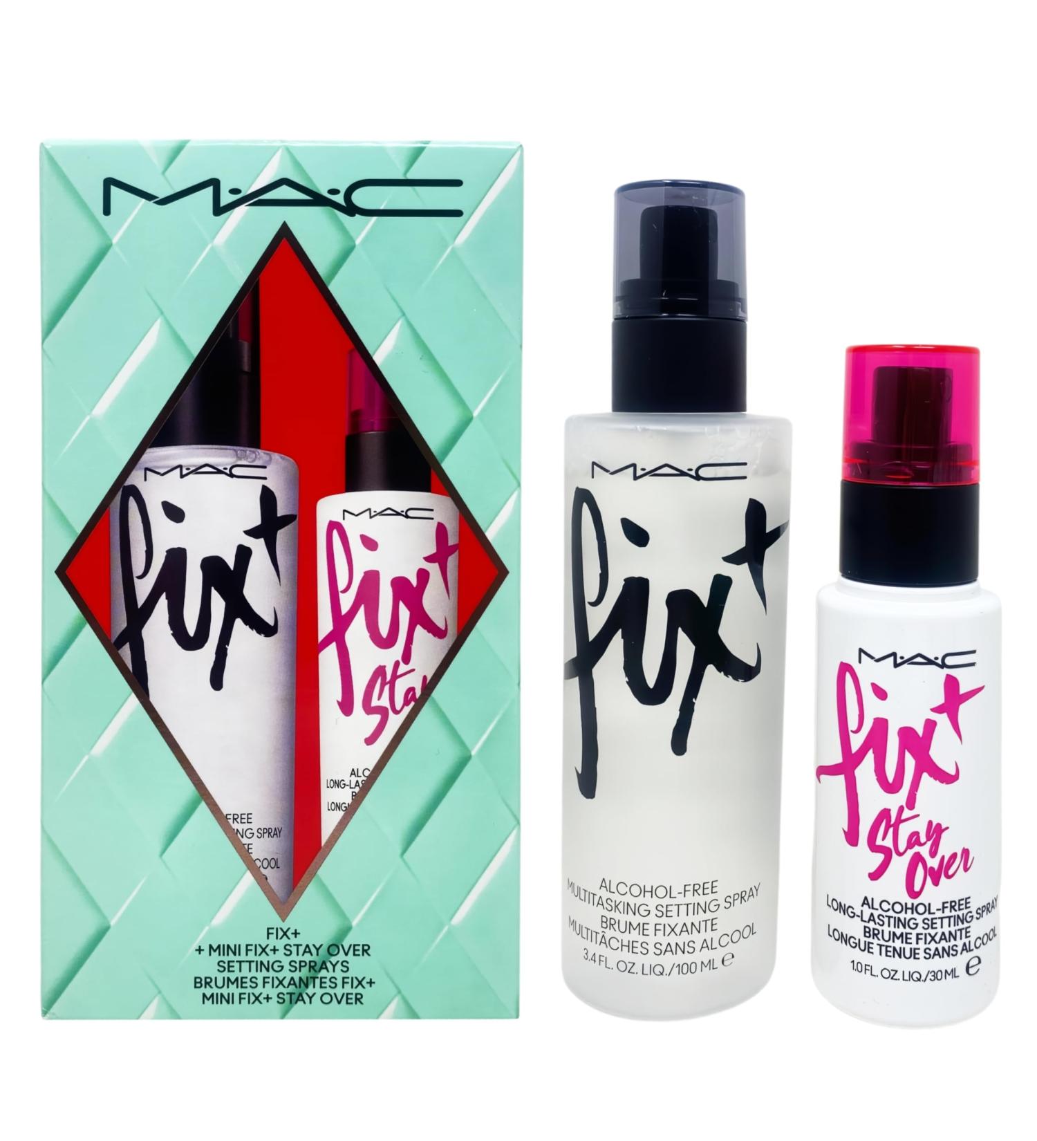M A C Cosmetics Stay Put Fix+ Setting Spray Duo Gift Set - Buy Online on GoSupps.com