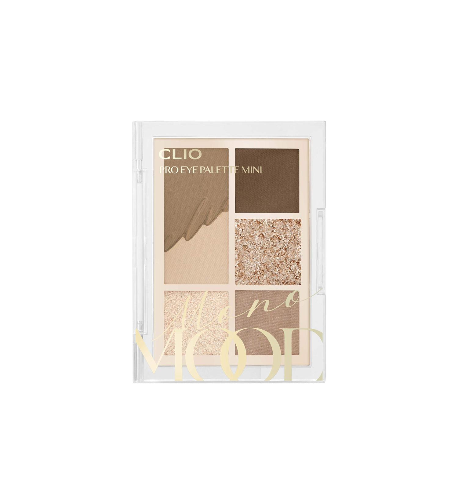 Clio Pro Eye Palette Mini 01 Mono Mood - 1 Mini Palette for Stunning Eyes - Buy Online on GoSupps.com
