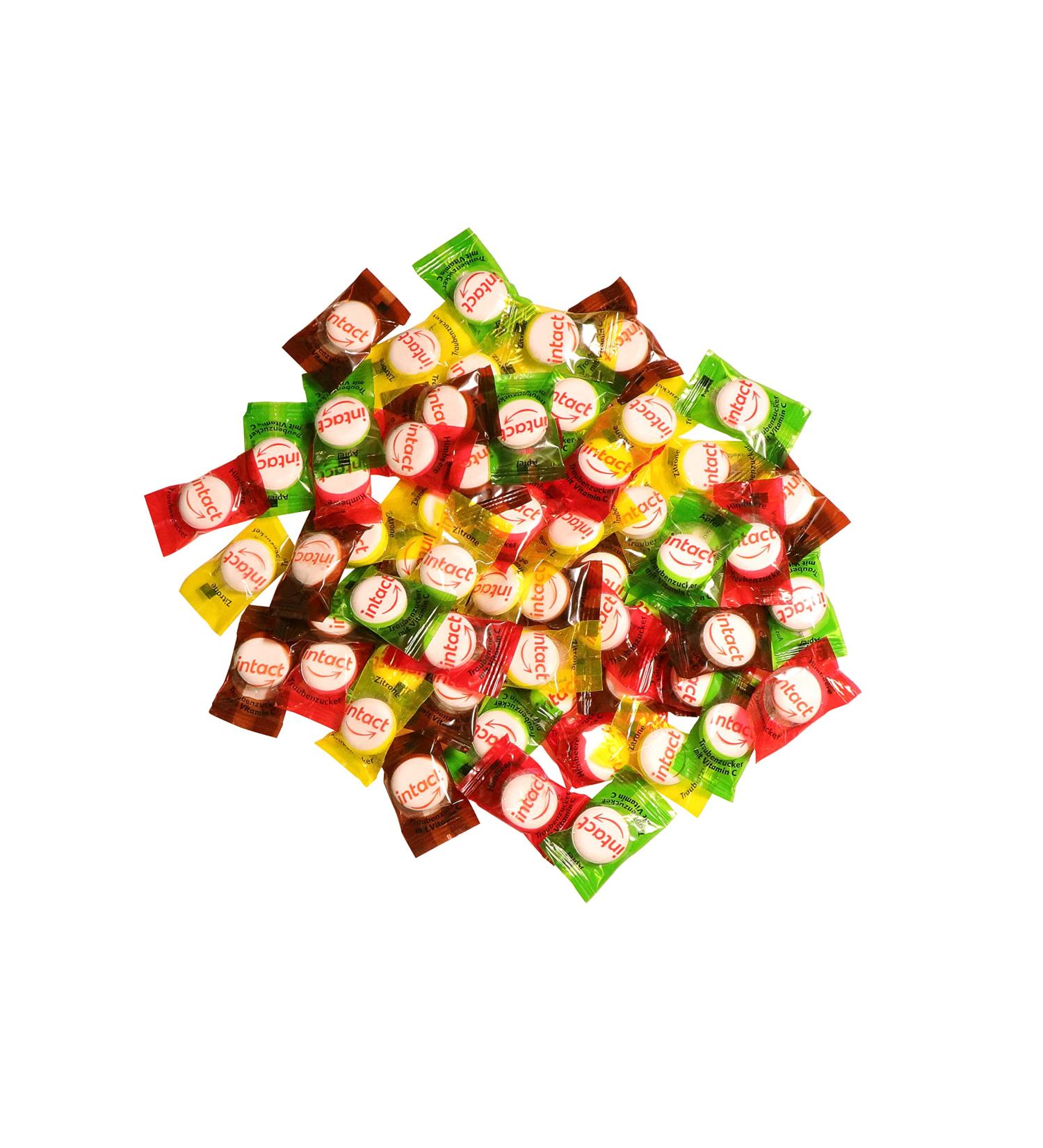 Intact Children's Vegan Glucose Mix - 500g Individually Packaged Candies | 100% Vegan Treats for Kids - Buy Online on GoSupps.com
