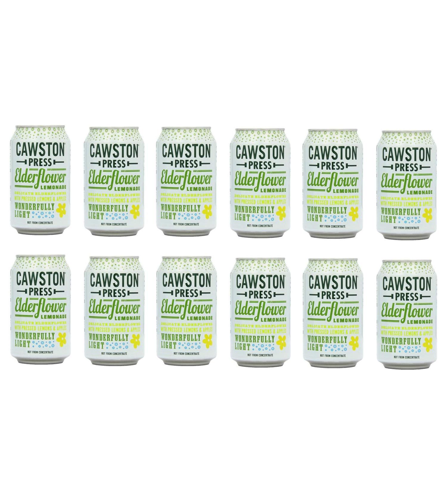 Cawston Press Cawston Sparkling Elder 12-pack of 330ml lemonade cans