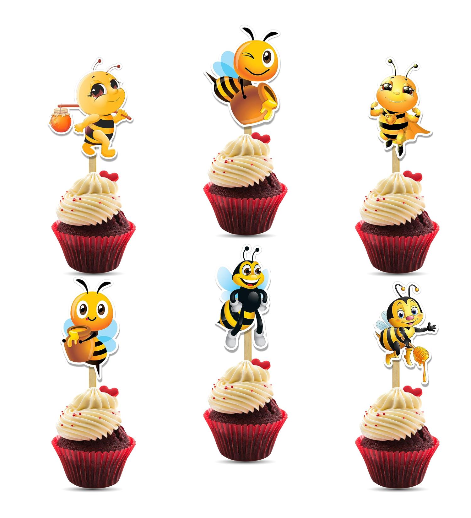 Seyal Bumblebee CupCake Topper - Buy Online on GoSupps.com