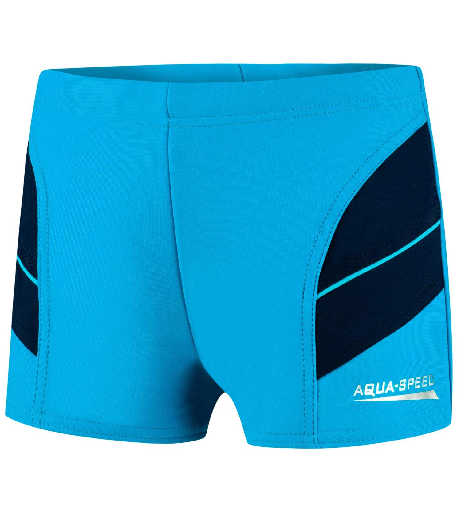 Aqua Speed Boys Swimming Trunks - Blue Navy | Swimwear for Kids + Free eBook | Comfortable Badepants & Swim Boxes - Buy Online on GoSupps.com
