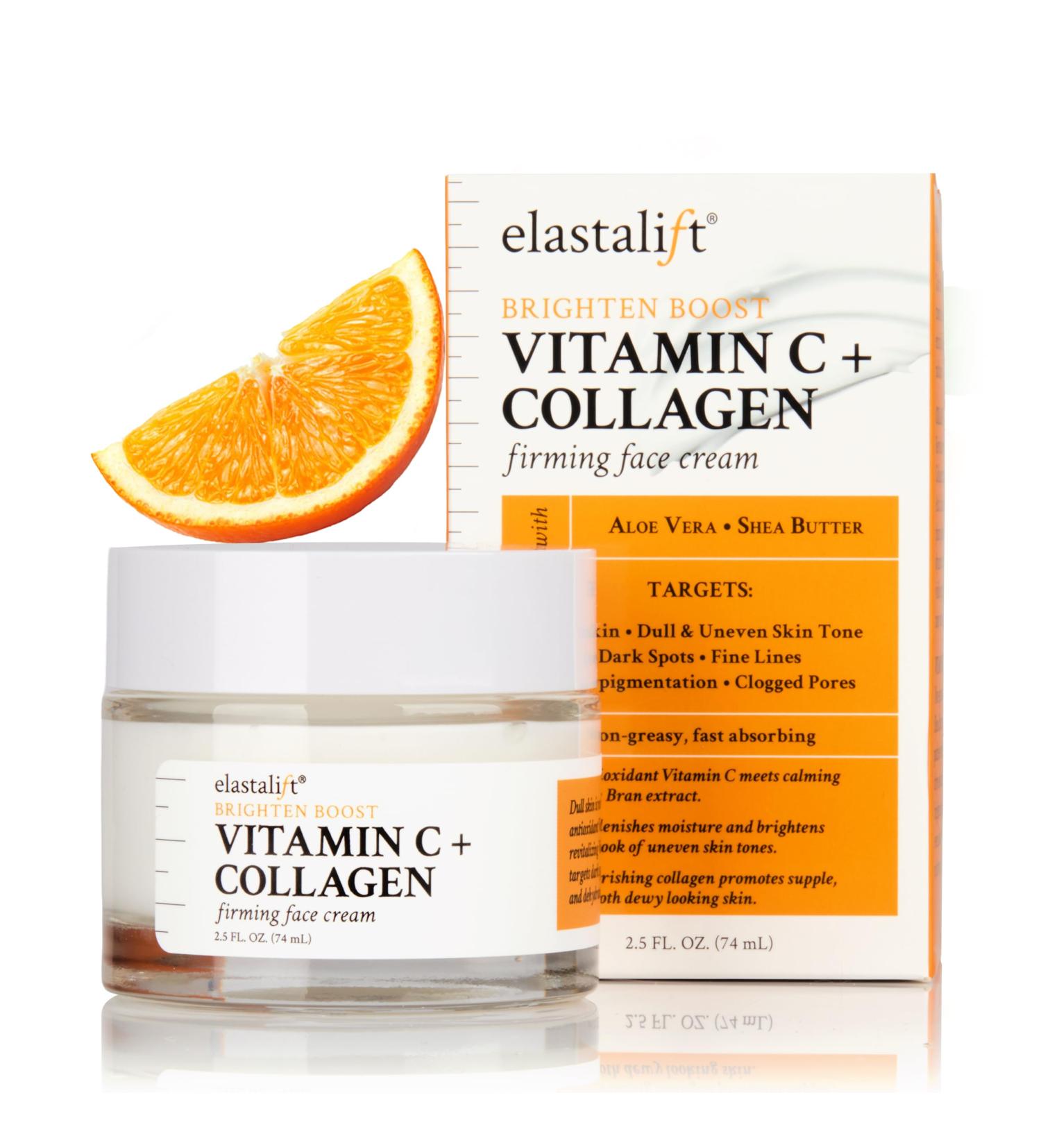 Elastalift Vitamin C Firming Face Cream Moisturizer Skin Care Facial Lotion Potent Vitamin C Gel Cream For Face Targets Dry Skin Age Spots Wrinkles Hyperpigmentation & Sun Damaged Skin 2 Fl Oz - Buy Online on GoSupps.com