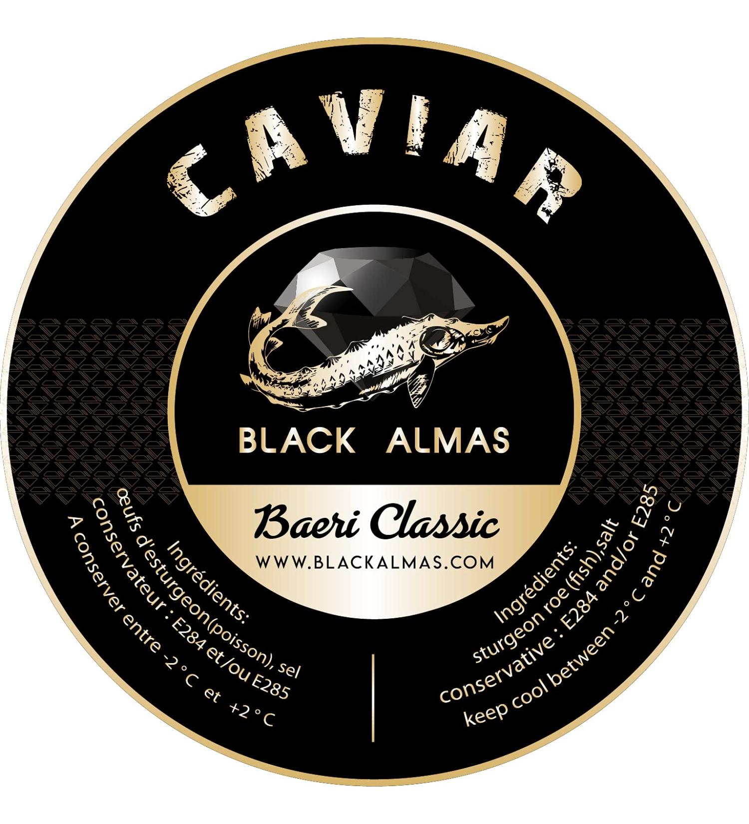 Classic Baerii Caviar 250 gr - Buy Online on GoSupps.com