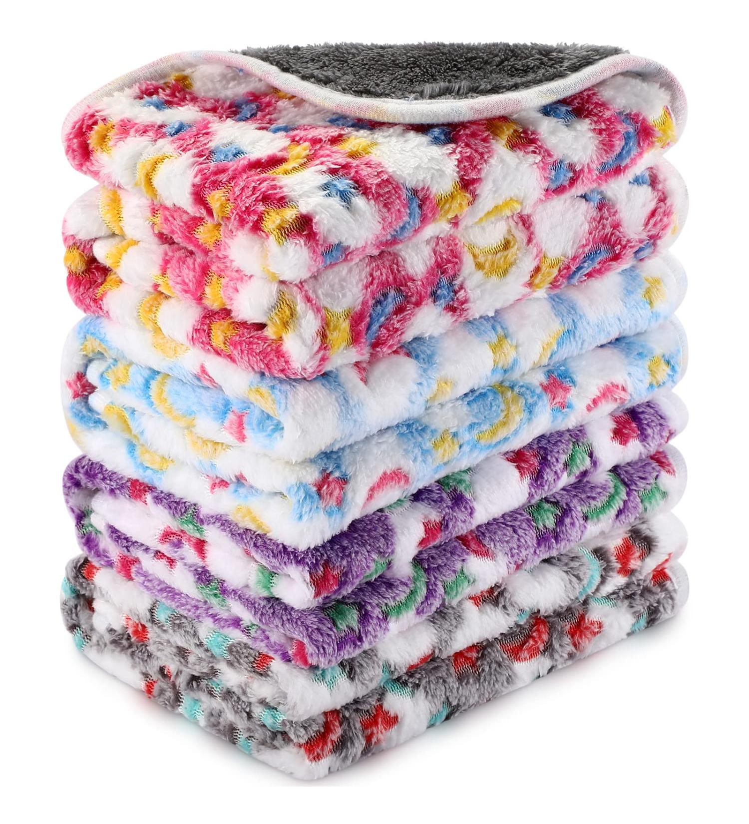 Buy NAMALU 4 Waterproof Guinea Pig Fleece Ceiling Inserts | Reusable Pipi Pads for Small Dogs & Guinea Pigs - Moon Star Pattern 30x30 cm - Buy Online on GoSupps.com