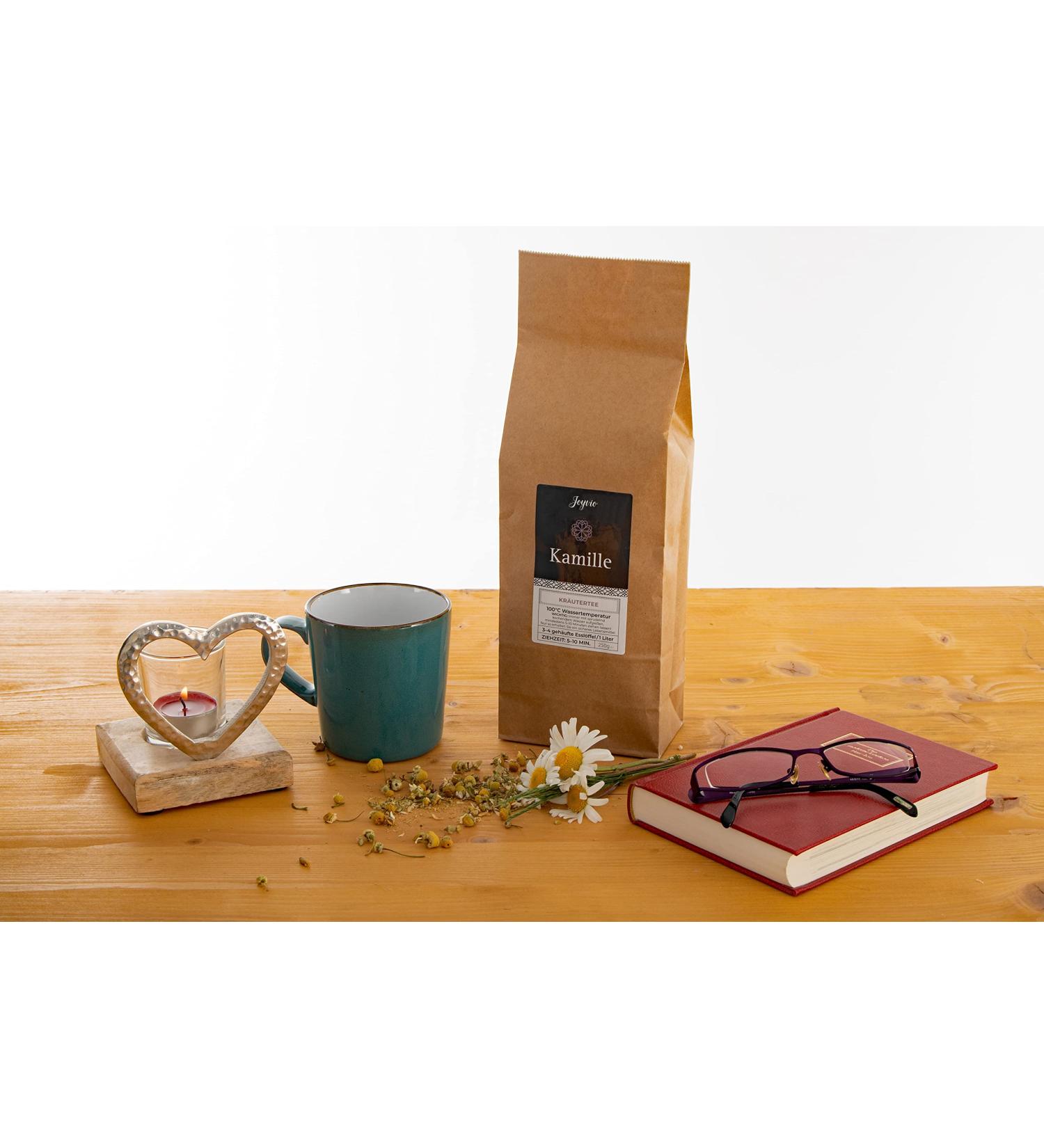  GERLINOVA Joyvio Loose Leaf Chamomile Tea 500g - Buy Online on GoSupps.com