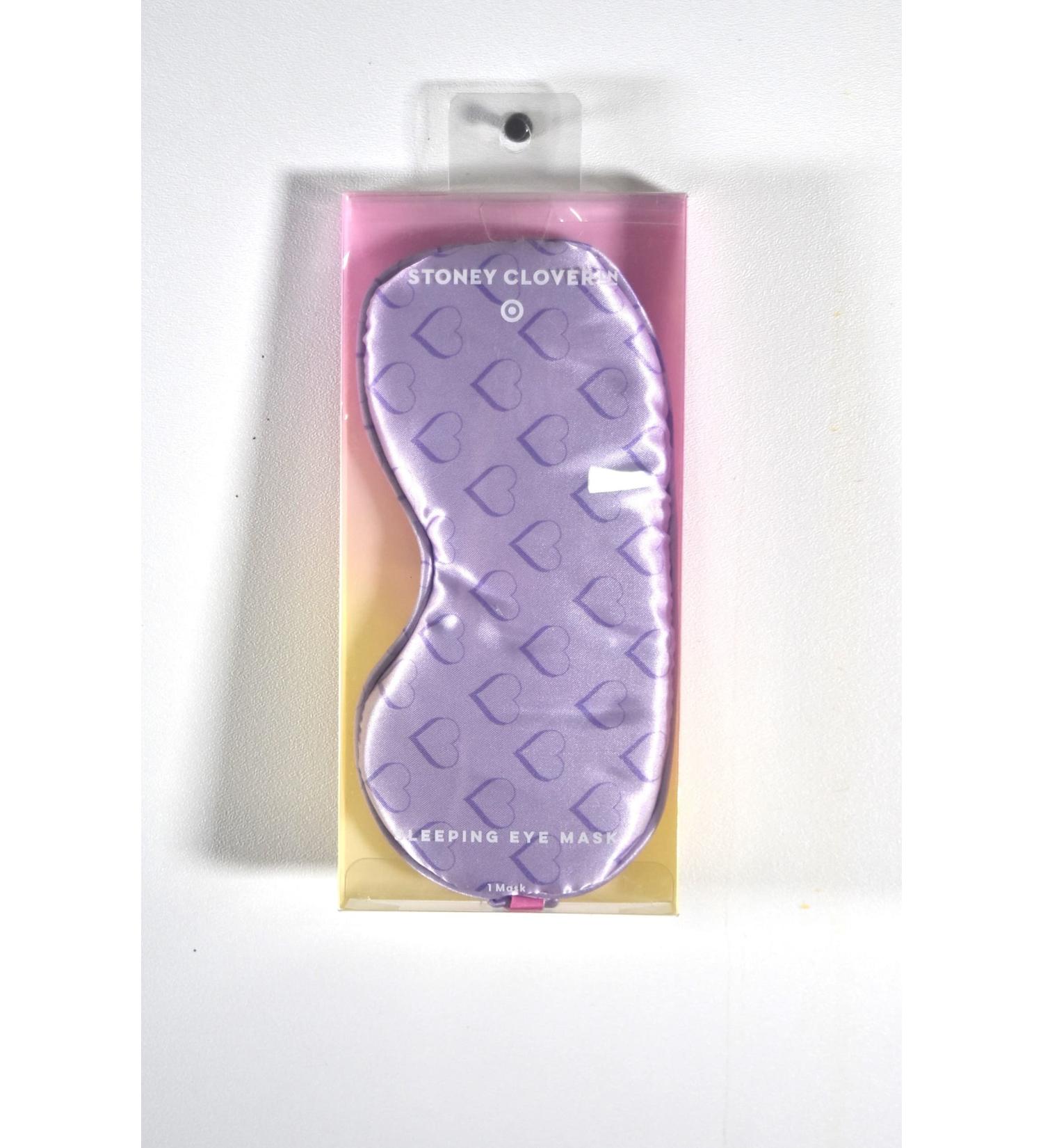 Stoney Clover Lane Light Purple Hearts Eye Mask - Sleep in Style - Buy Online on GoSupps.com