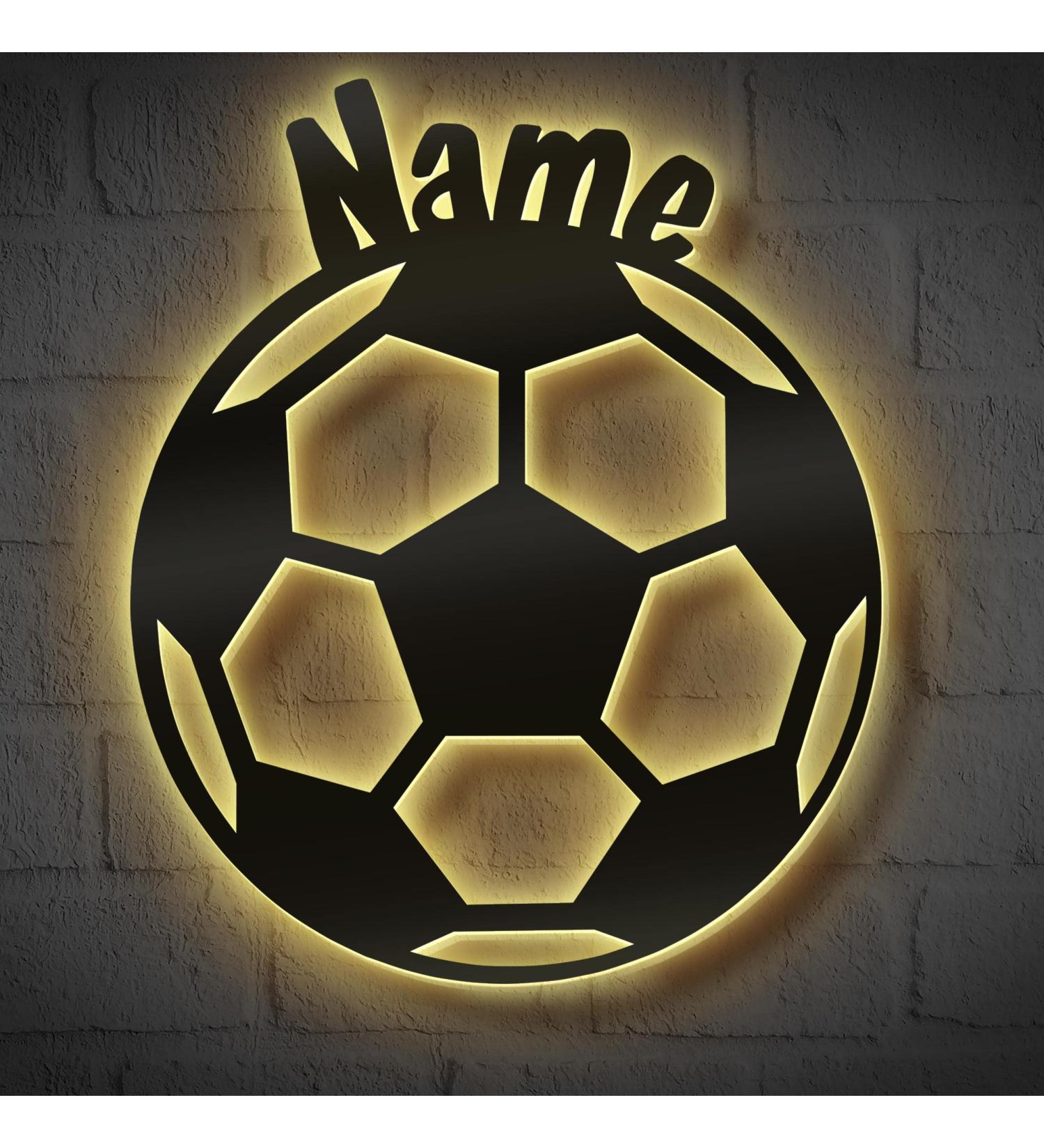 Personalized Football Gifts for Boys Men & Girls - LED Night Light for Ages 5-12 - Buy Online on GoSupps.com