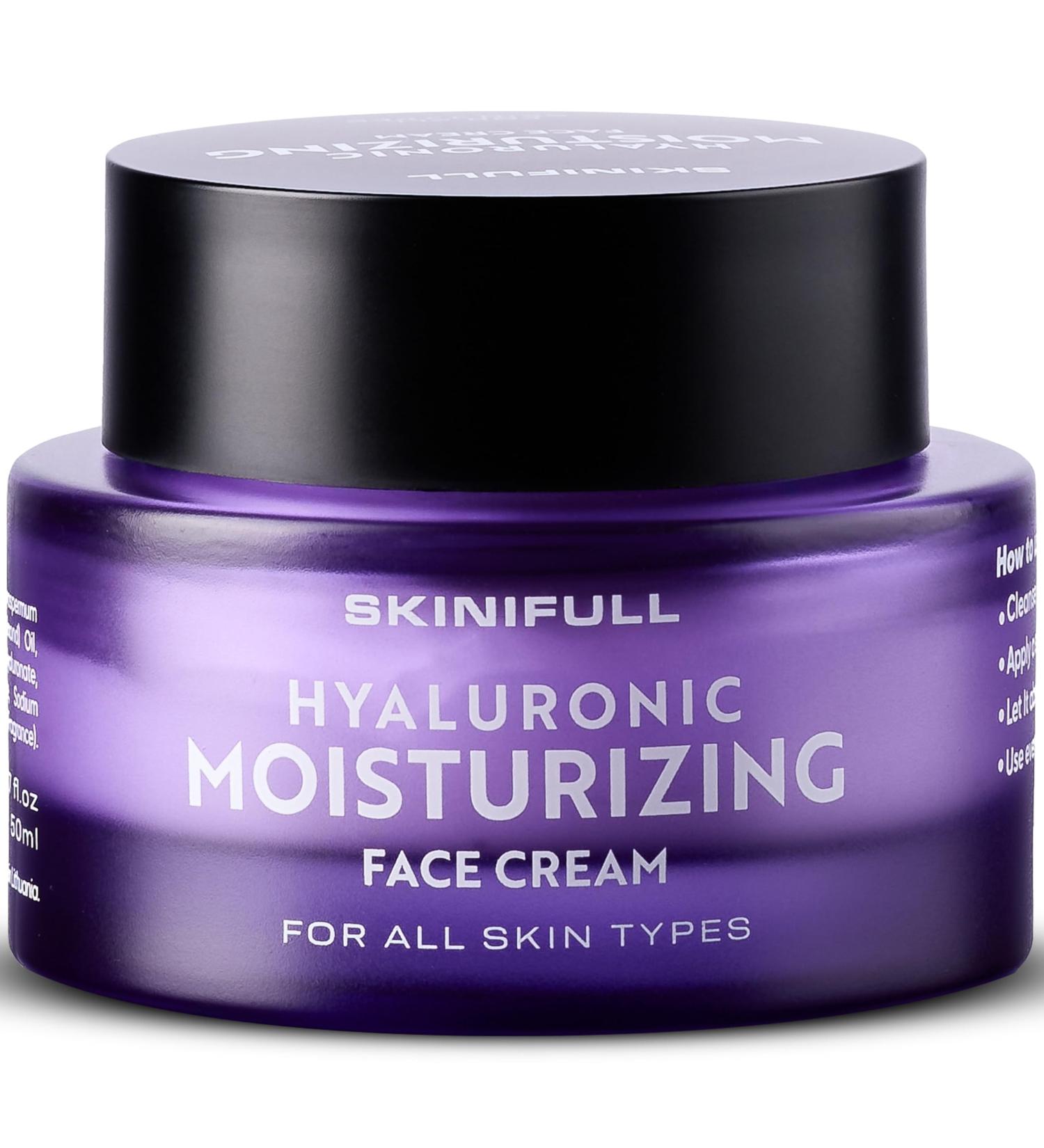 Skinifull Hyaluronic Moisturizing Face Cream - Buy Online on GoSupps.com