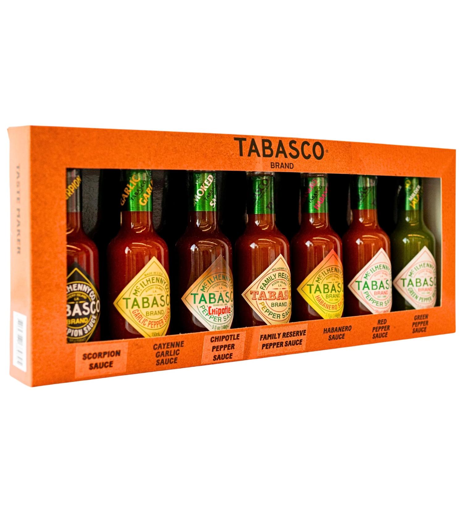 TABASCO Pack de sauce piquante - Le set ultime pour les amateurs de sauce piquante (7 Pack) - Buy Online on GoSupps.com