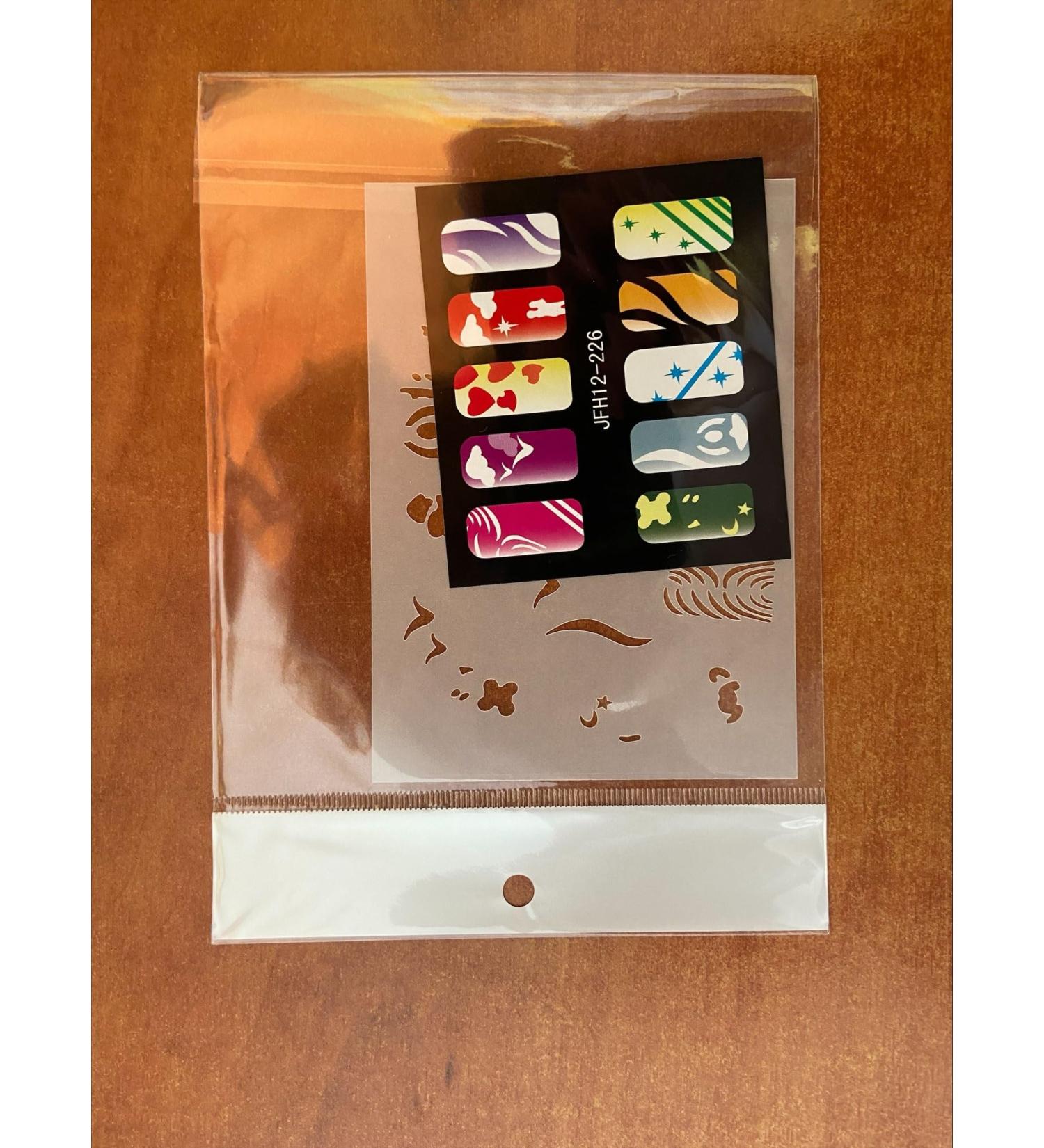 Fingernail stencil (airbrush nail art) Fengda JFH12-226